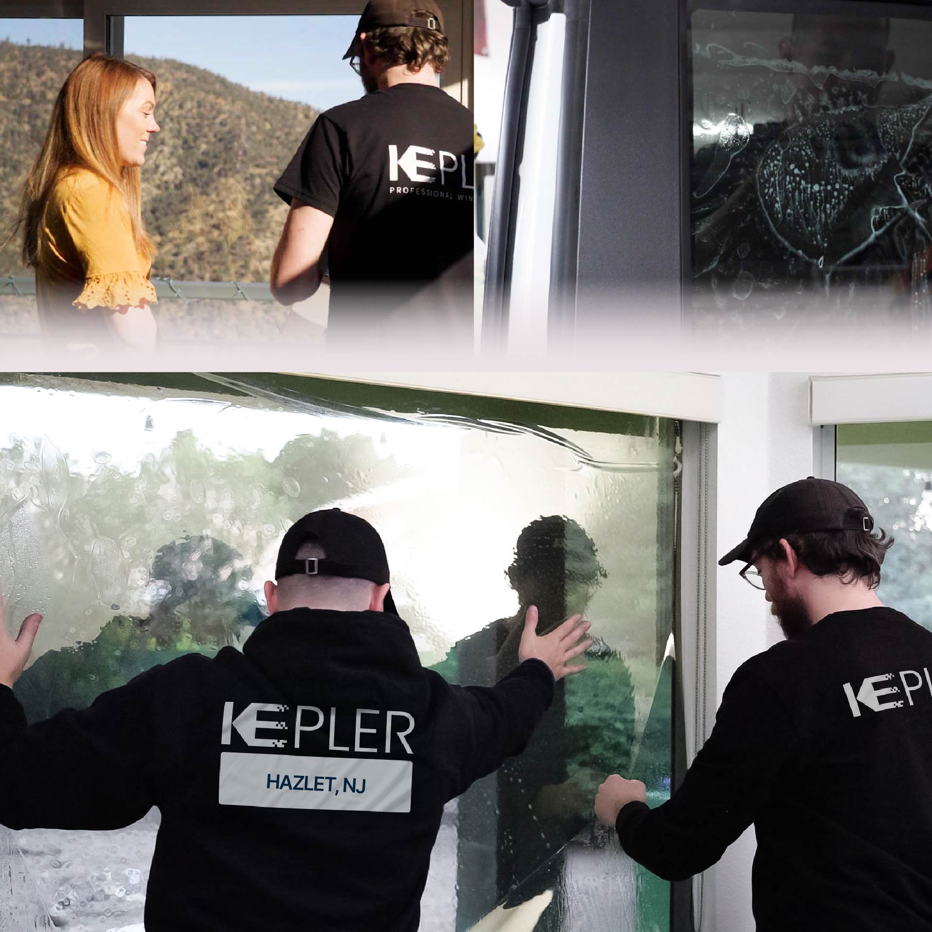 Kepler Specialist Performing Commercial Window Tinting in Hazlet Hazlet