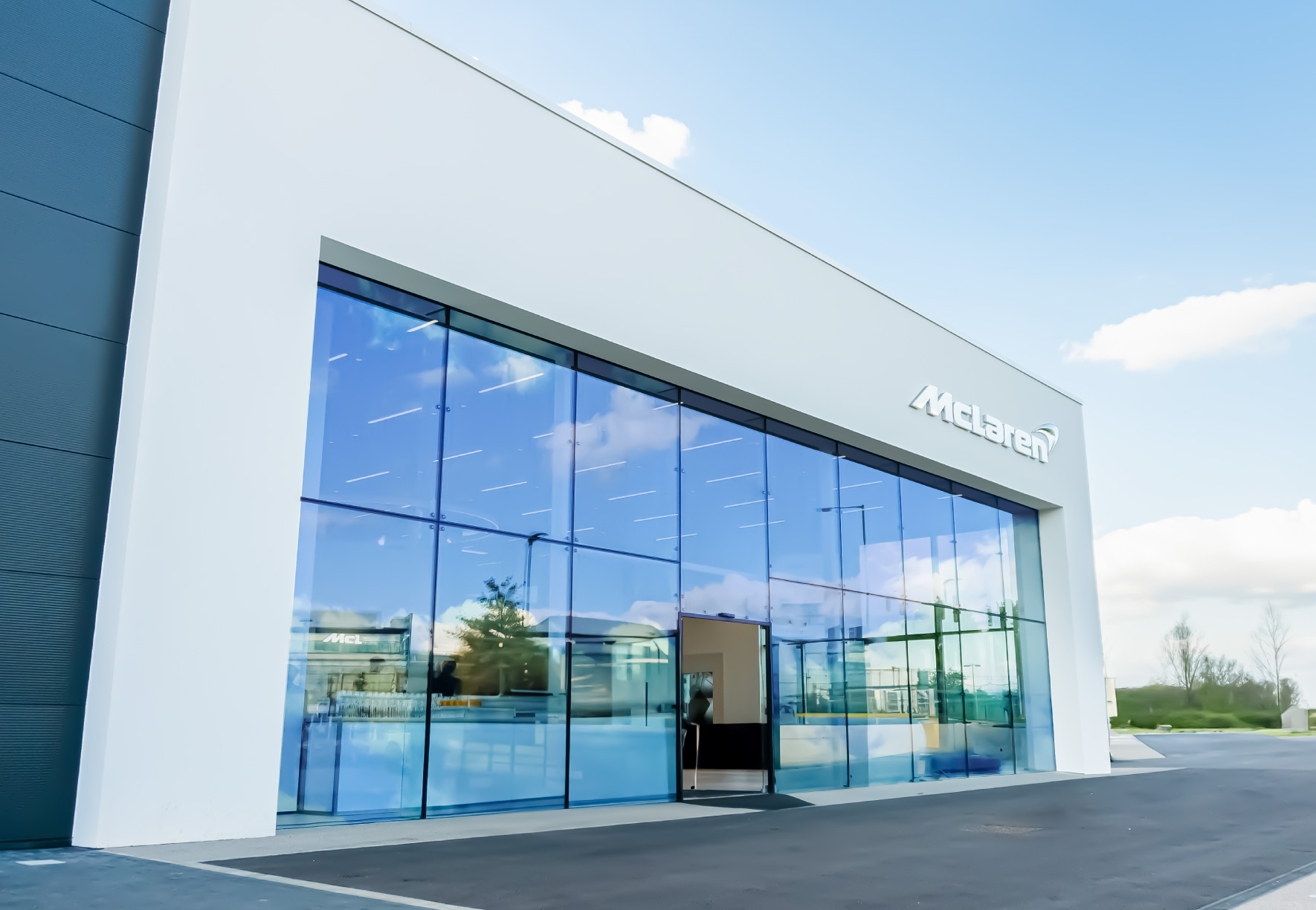 Kepler Automotive Shop Front Tinted with Window Film in Northridge, California