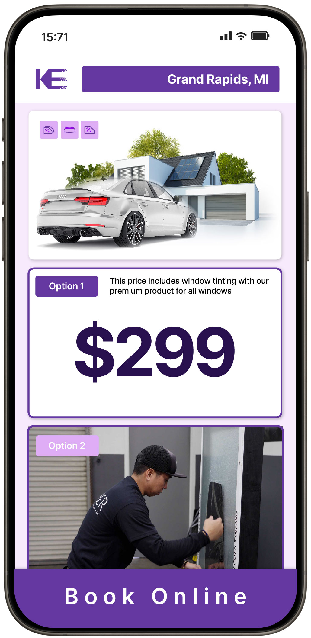 View Competitive Window Tinting Prices in Grand Rapids, Michigan