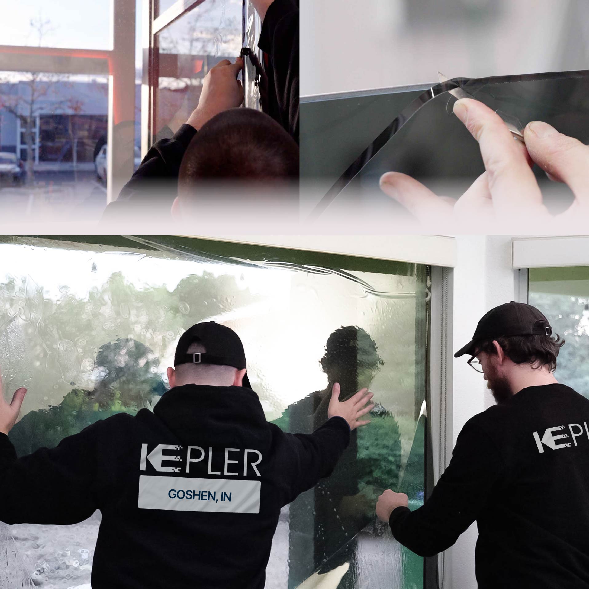 Kepler Specialist Performing Commercial Window Tinting in Goshen Goshen