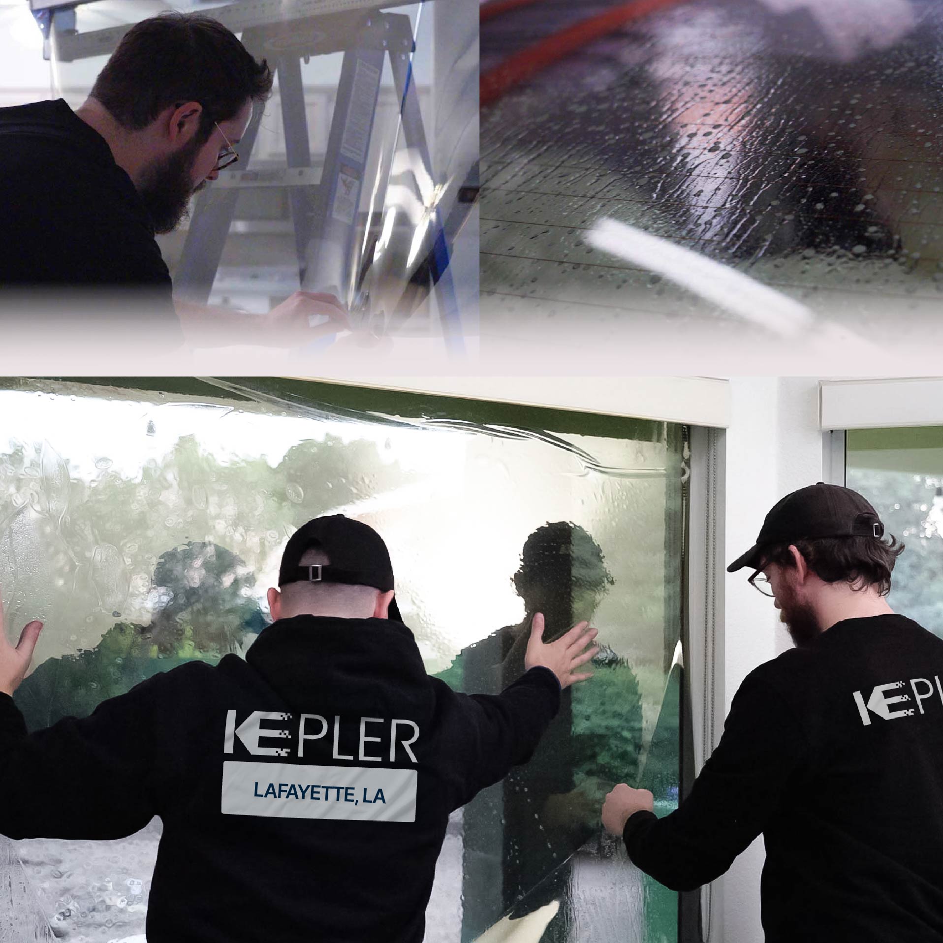 Kepler Specialist Performing Commercial Window Tinting in Lafayette Lafayette