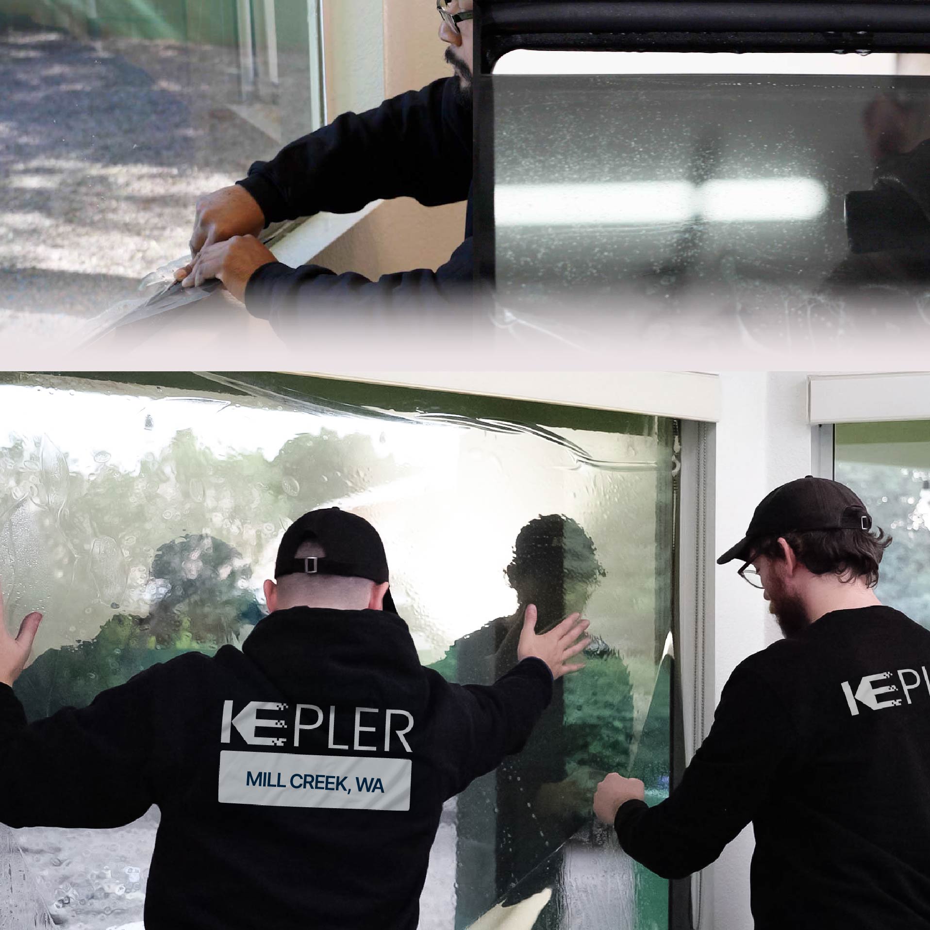 Kepler Specialist Performing Commercial Window Tinting in Mill Creek Mill Creek