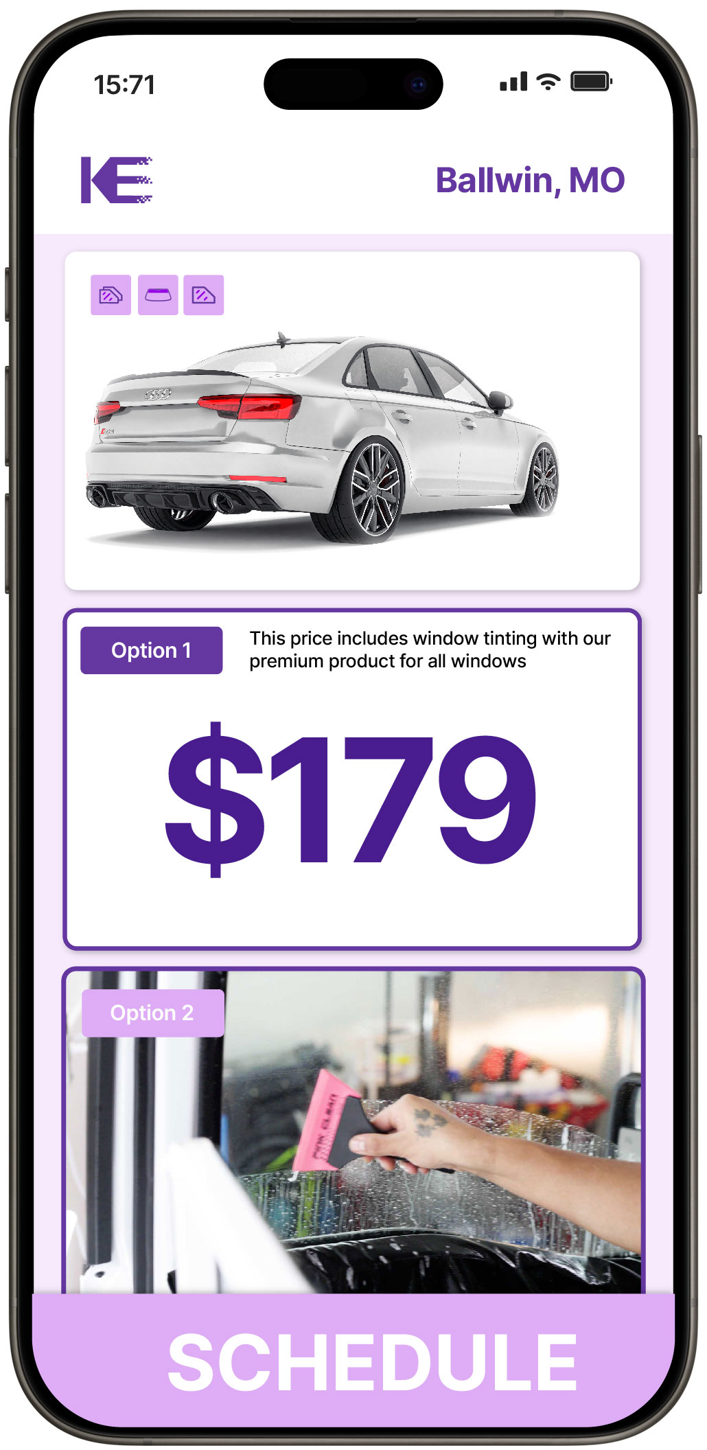 View Affordable Car Window Tinting Costs in Ballwin, Missouri