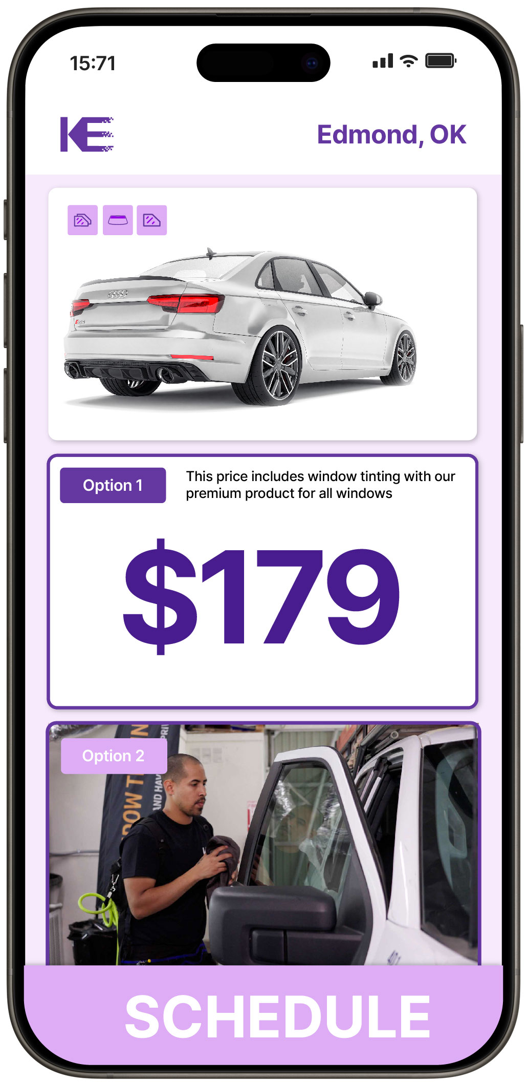 View Affordable Car Window Tinting Prices in Edmond, Oklahoma