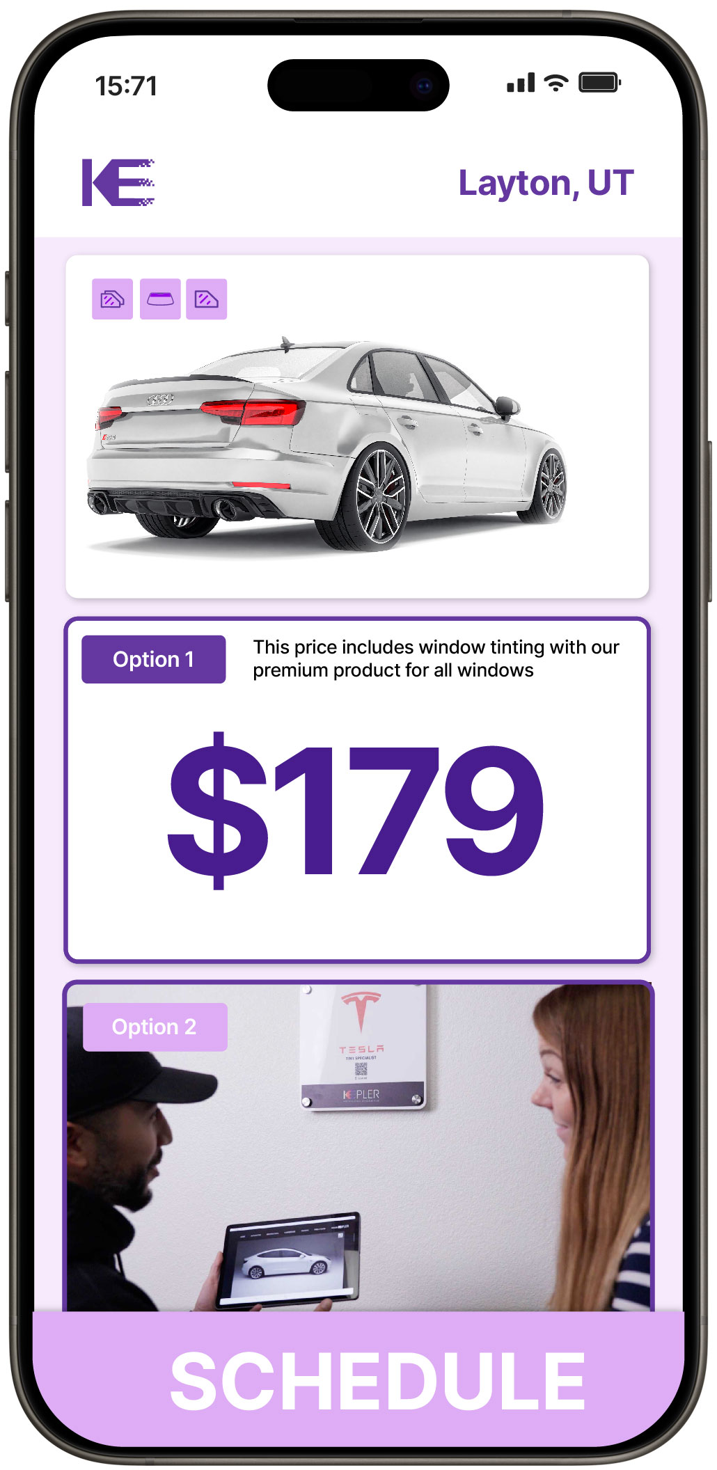 View Reasonable Car Window Tinting Costs in Layton, Utah