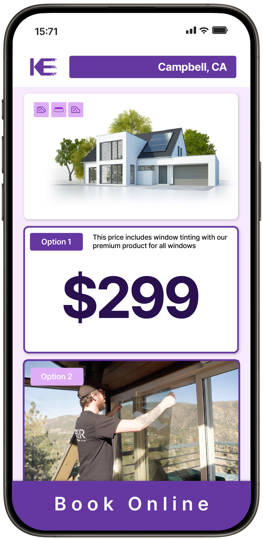View Affordable Home Window Tinting Prices in Campbell, California