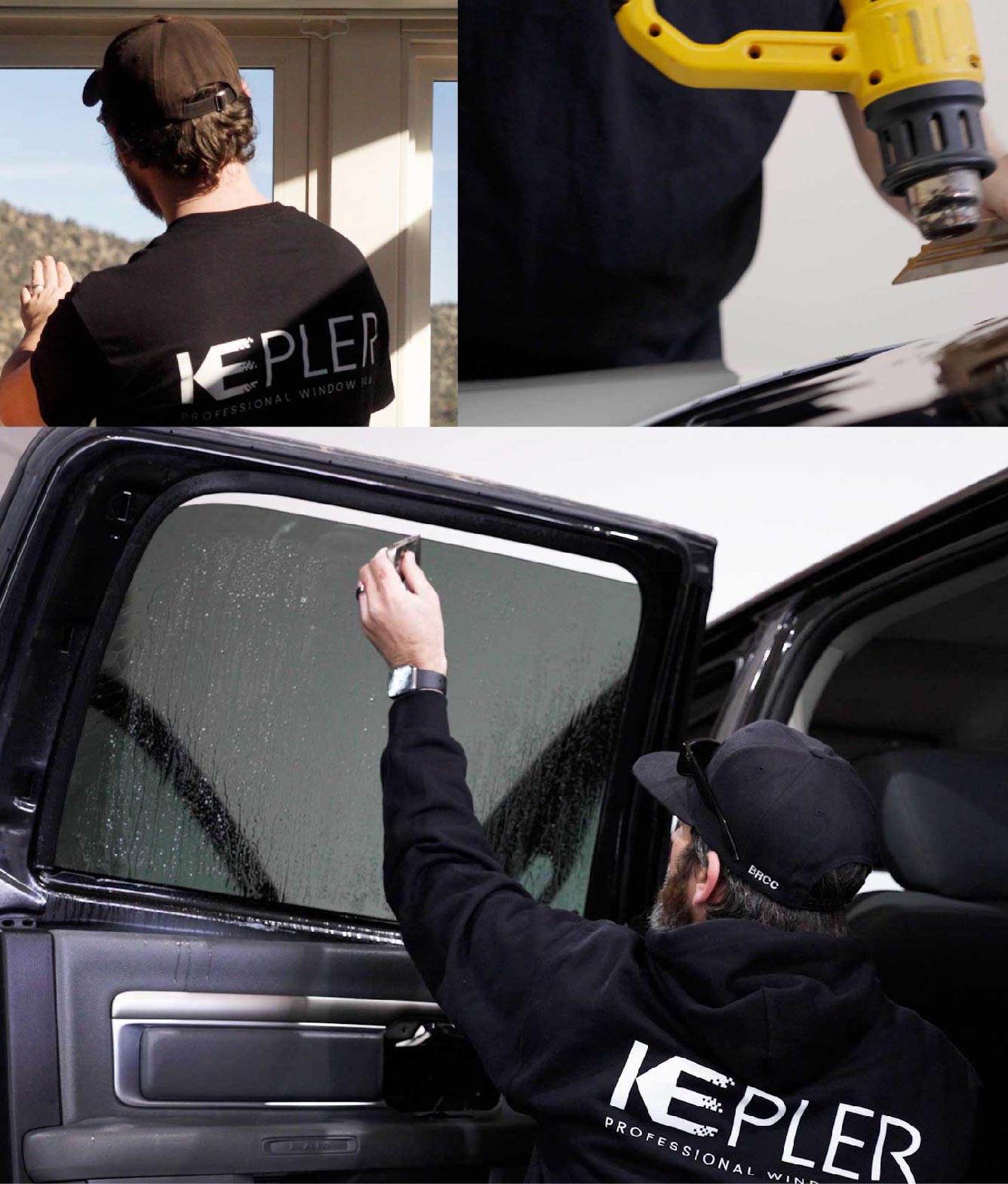 Kepler Window Tinting Specialists at Work in Goodlettsville, Tennessee