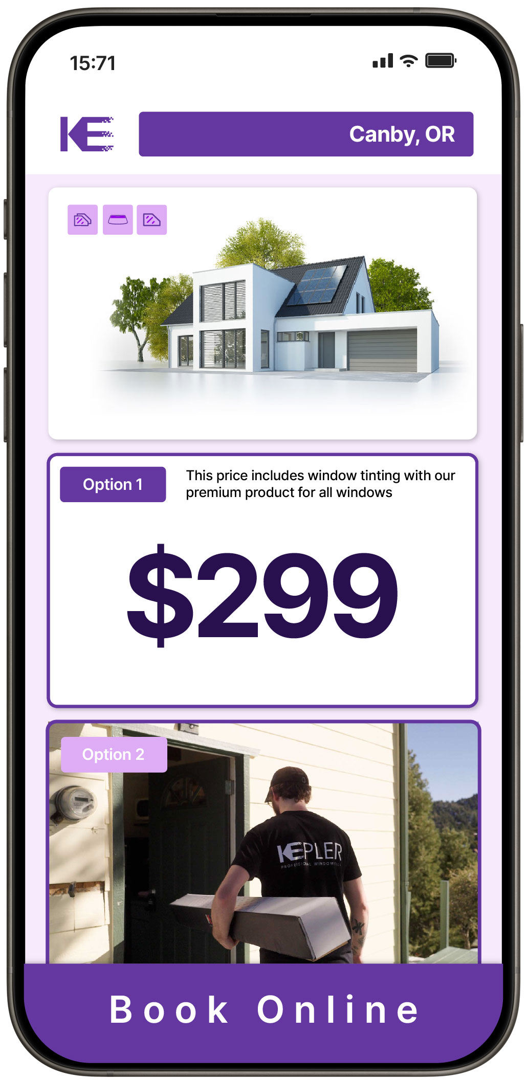View Reasonable Home Window Tinting Rates in Canby, Oregon
