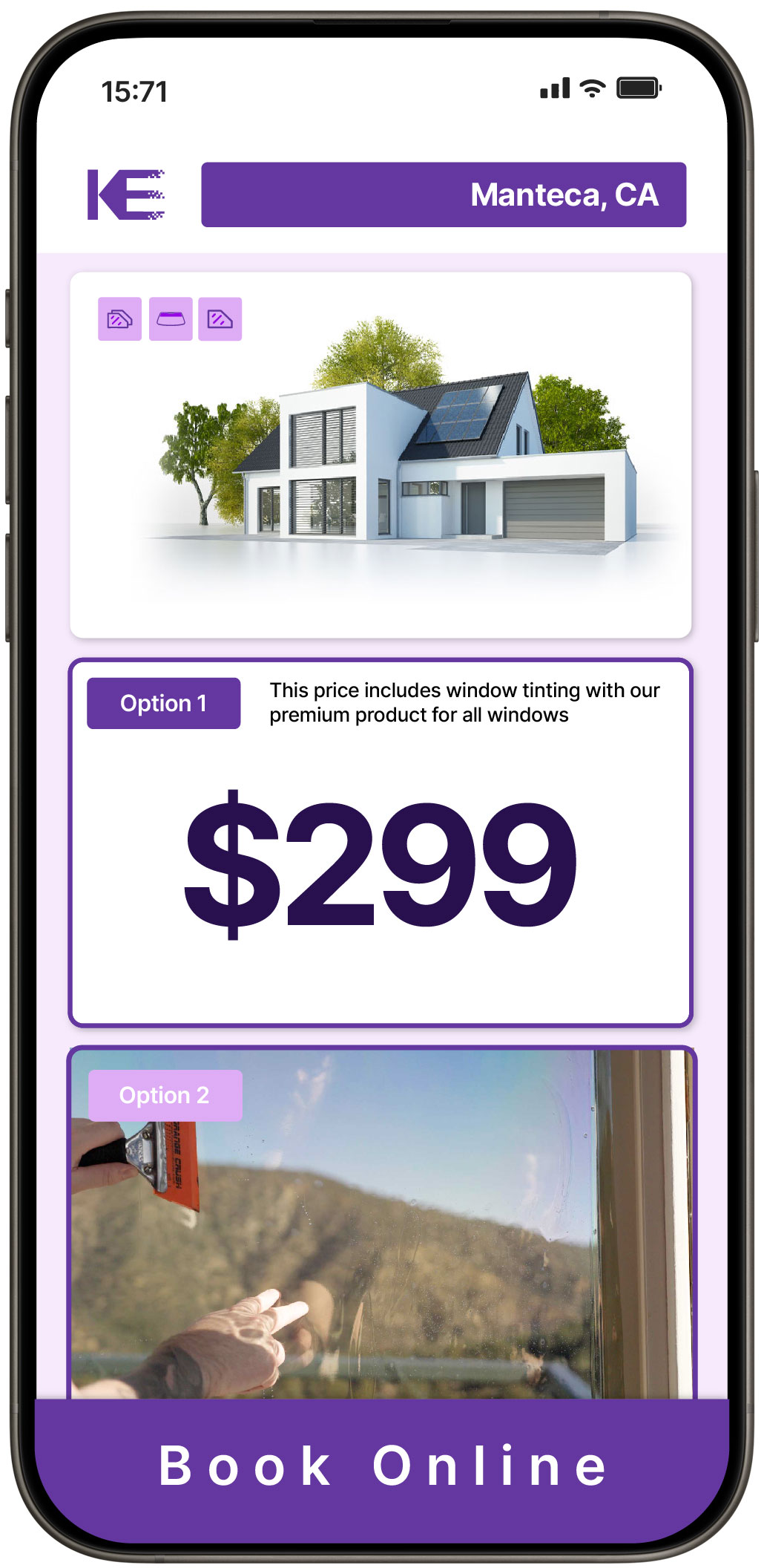 View Competitive Home Window Tinting Costs in Manteca, California
