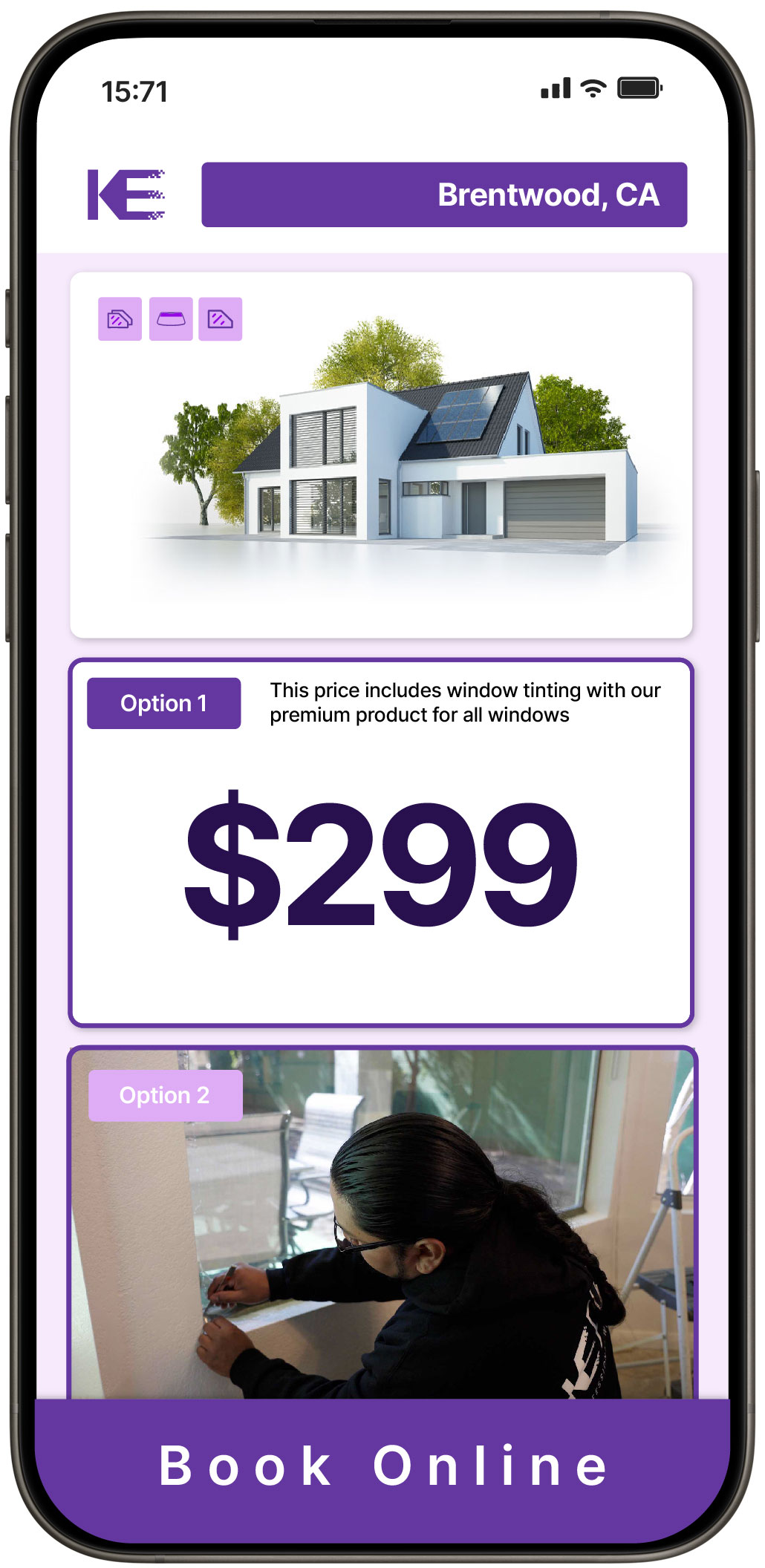 View Reasonable Home Window Tinting Costs in Brentwood, California