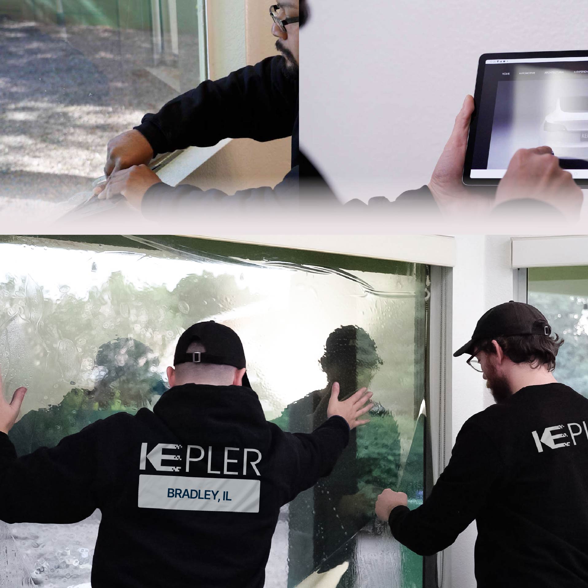 Kepler Specialist Performing Commercial Window Tinting in Bradley Bradley