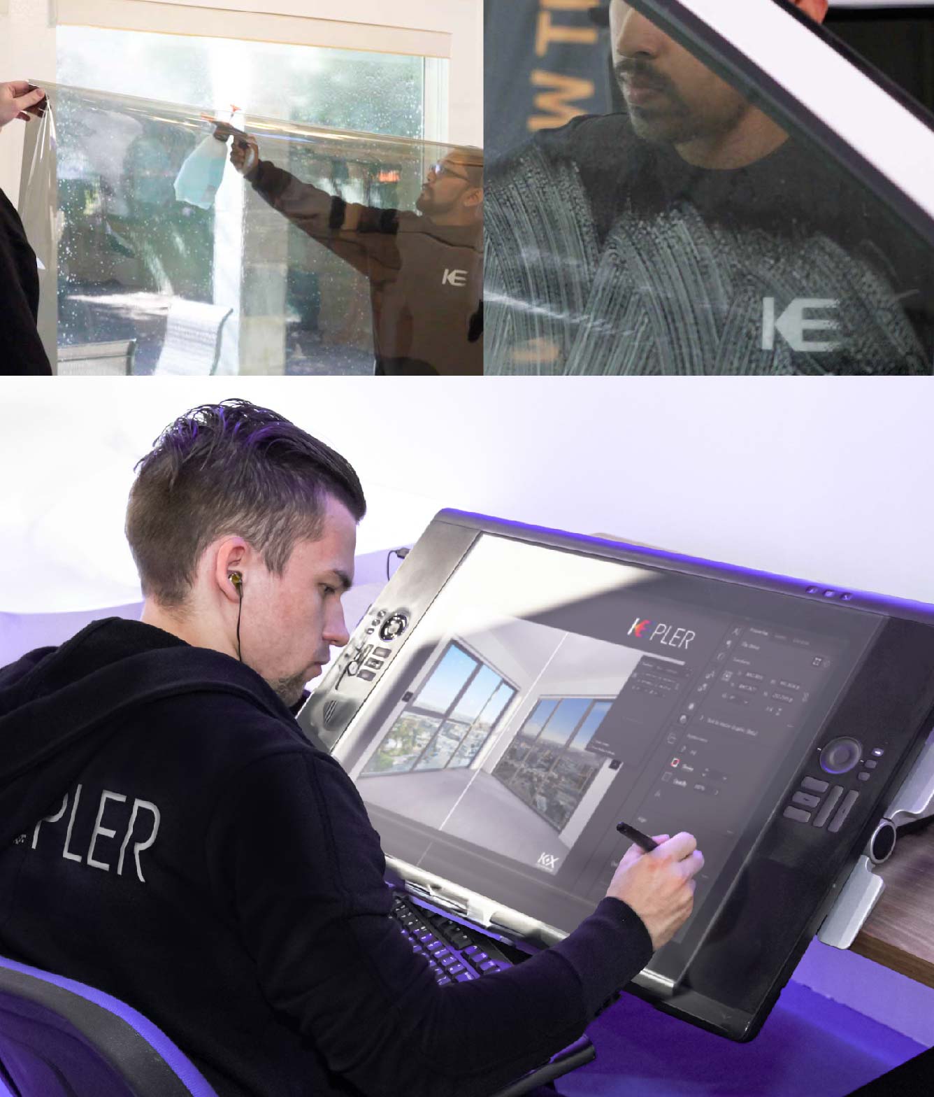 Kepler Specialist Performing Commercial Window Tinting in Burlingame Burlingame