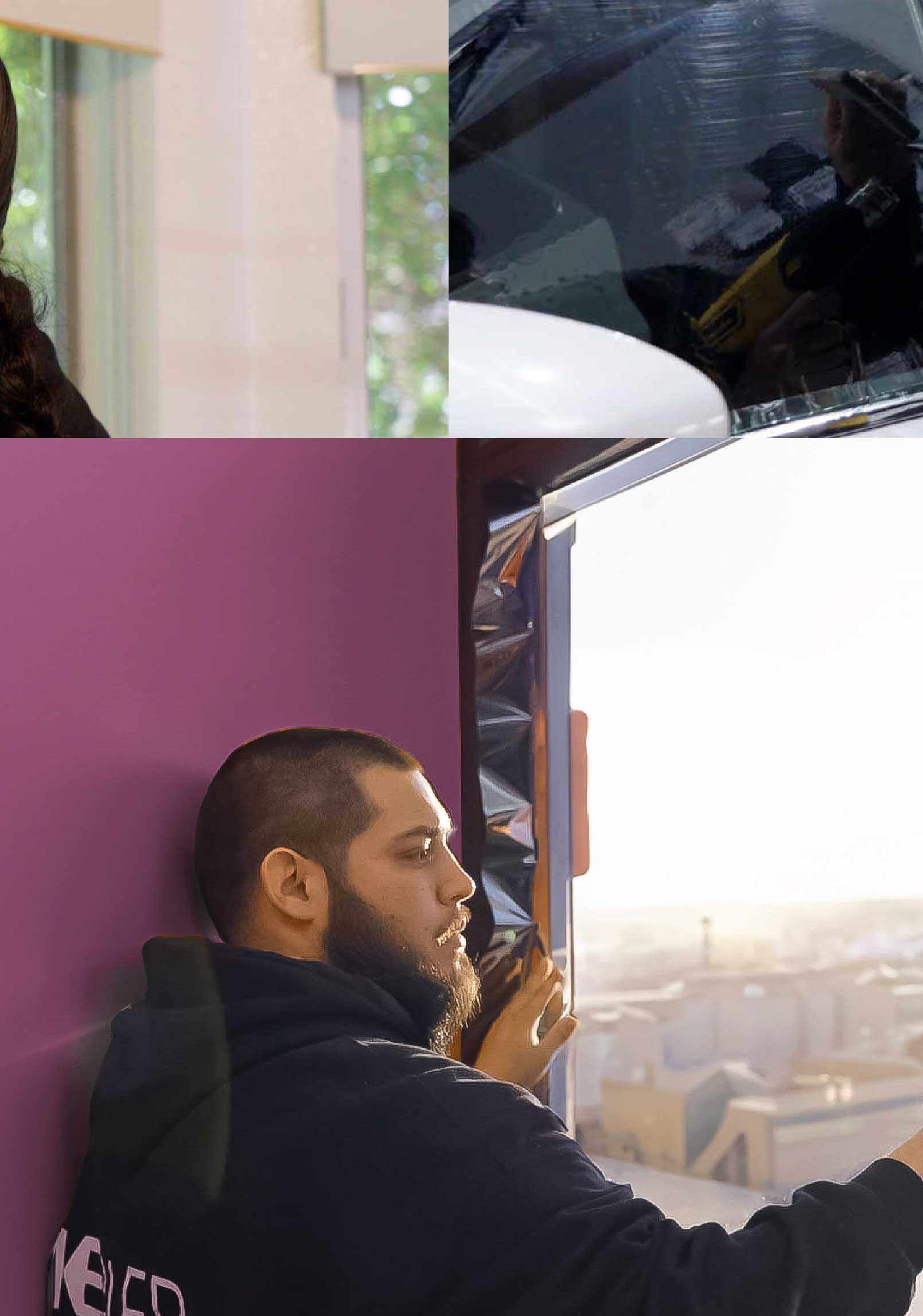 Kepler Specialist Installing Security Window Film in Banning California