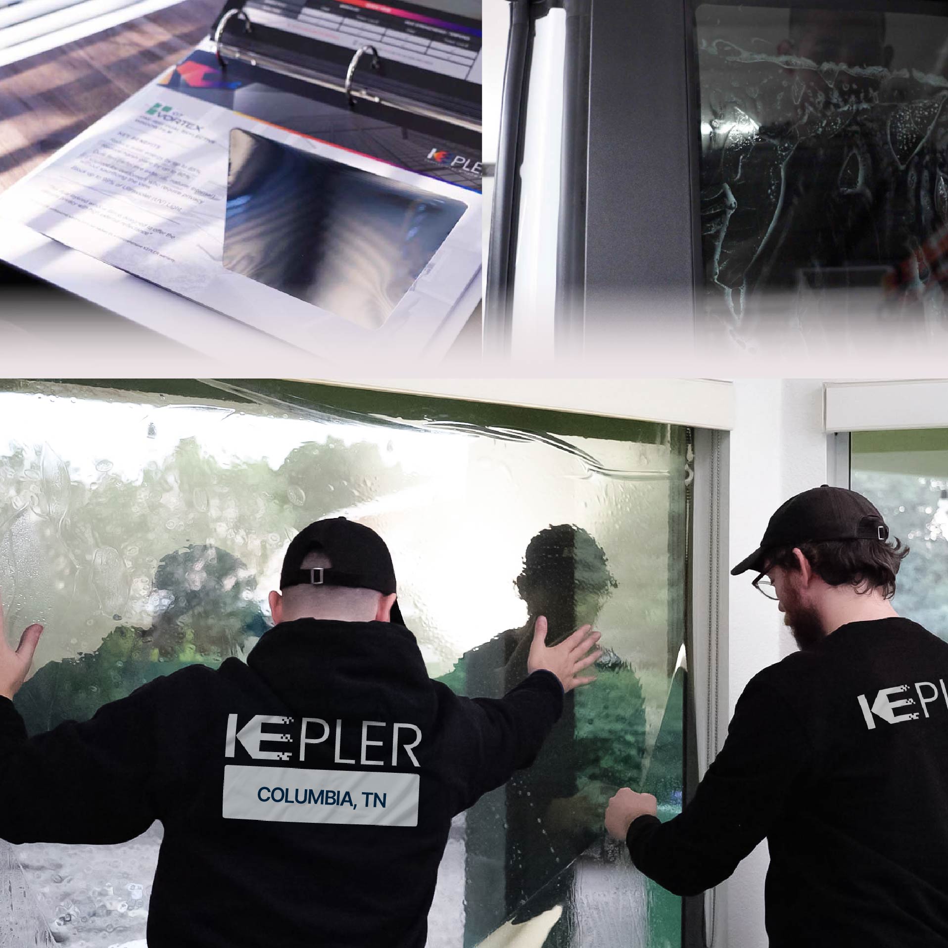 Kepler Specialist Performing Commercial Window Tinting in Columbia Columbia