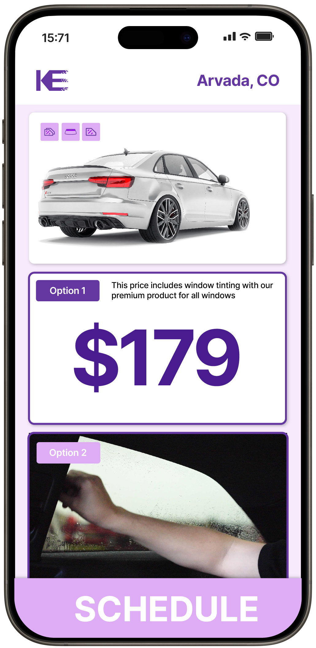 View Reasonable Car Window Tinting Prices in Arvada, Colorado