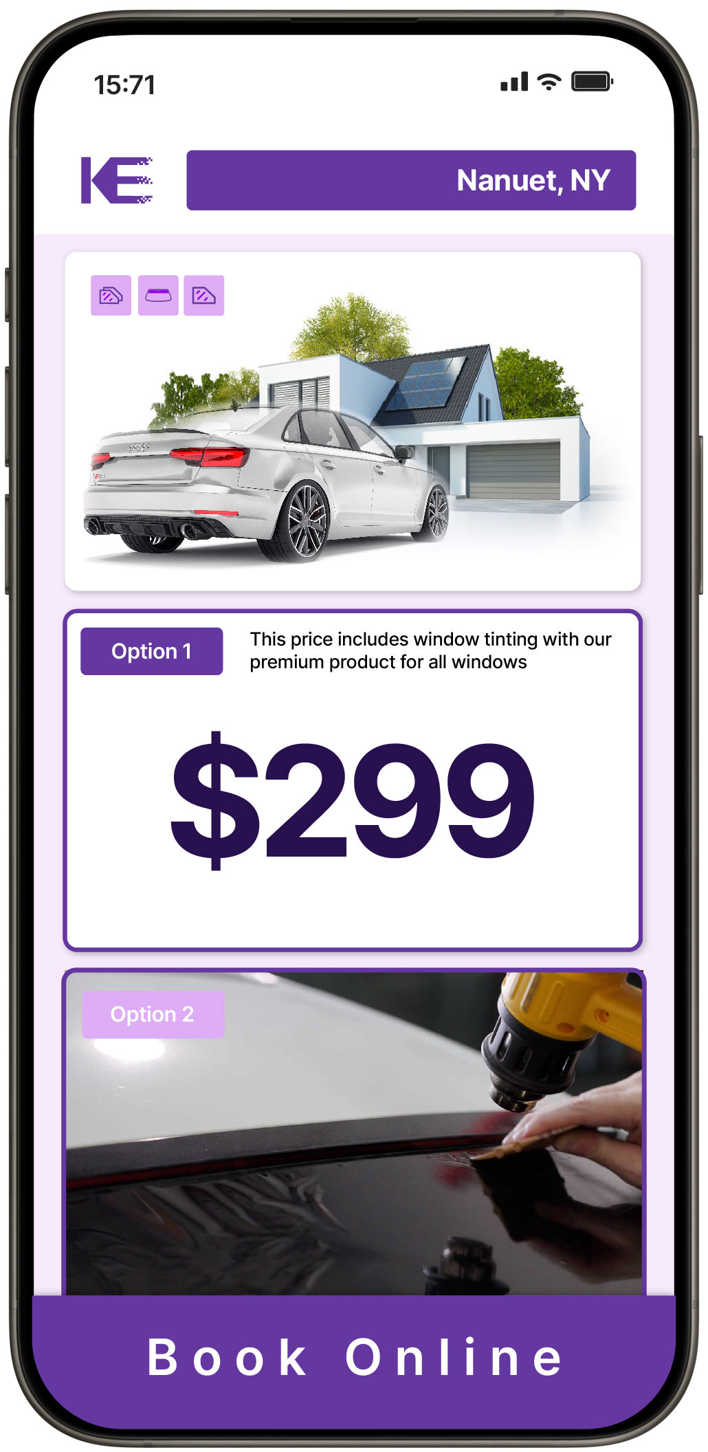 View Competitive Window Tinting Prices in Nanuet, New York