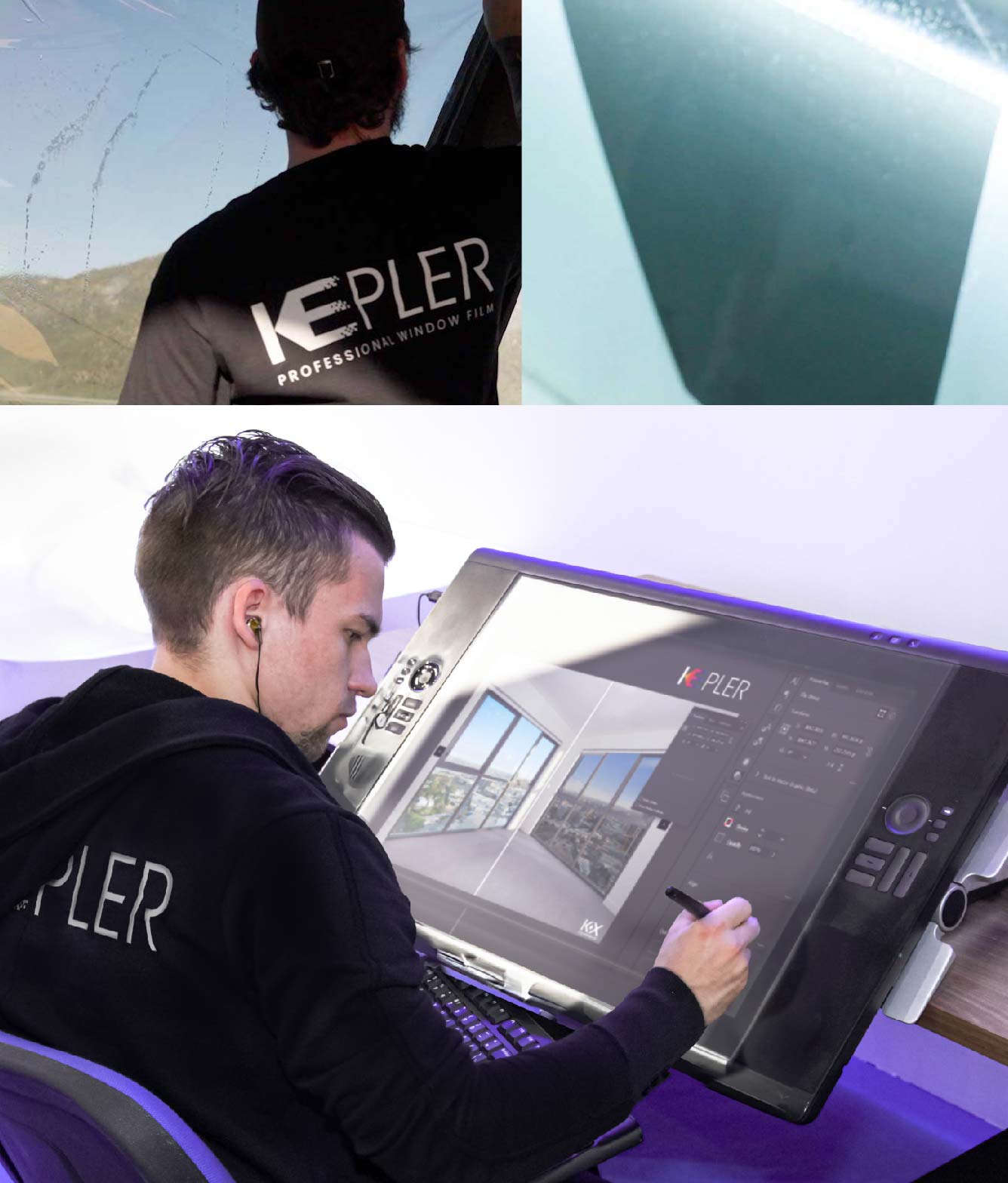 Kepler Specialist Performing Commercial Window Tinting in Belmont Belmont