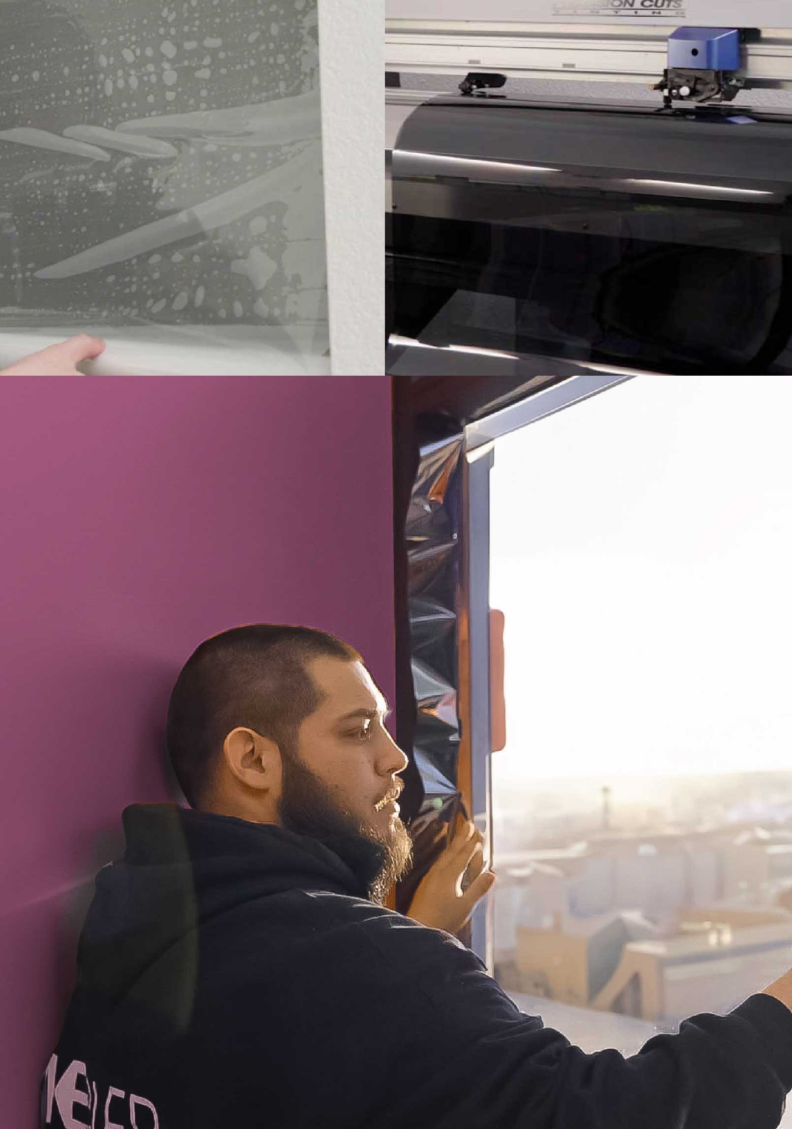 Kepler Specialist Installing Security Window Film in Sterling Virginia