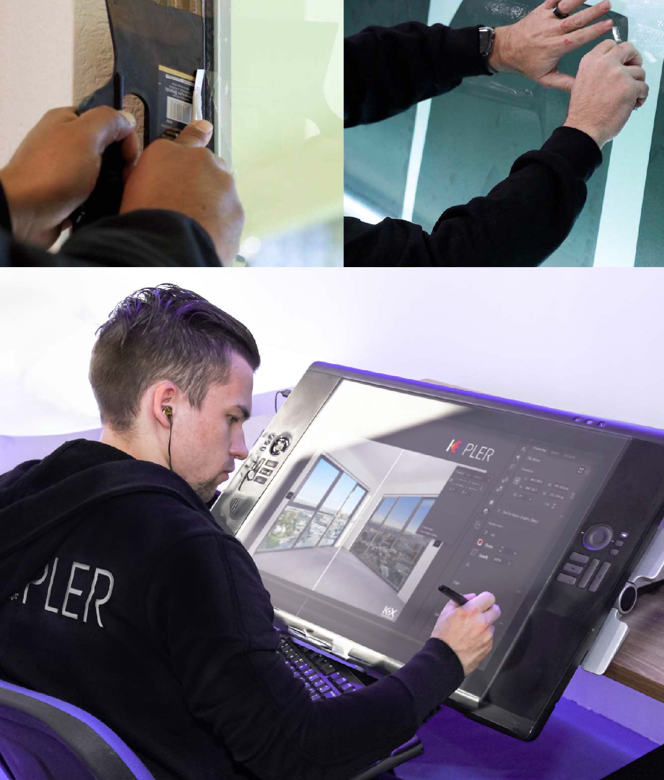 Kepler Specialist Performing Commercial Window Tinting in Shrewsbury Shrewsbury