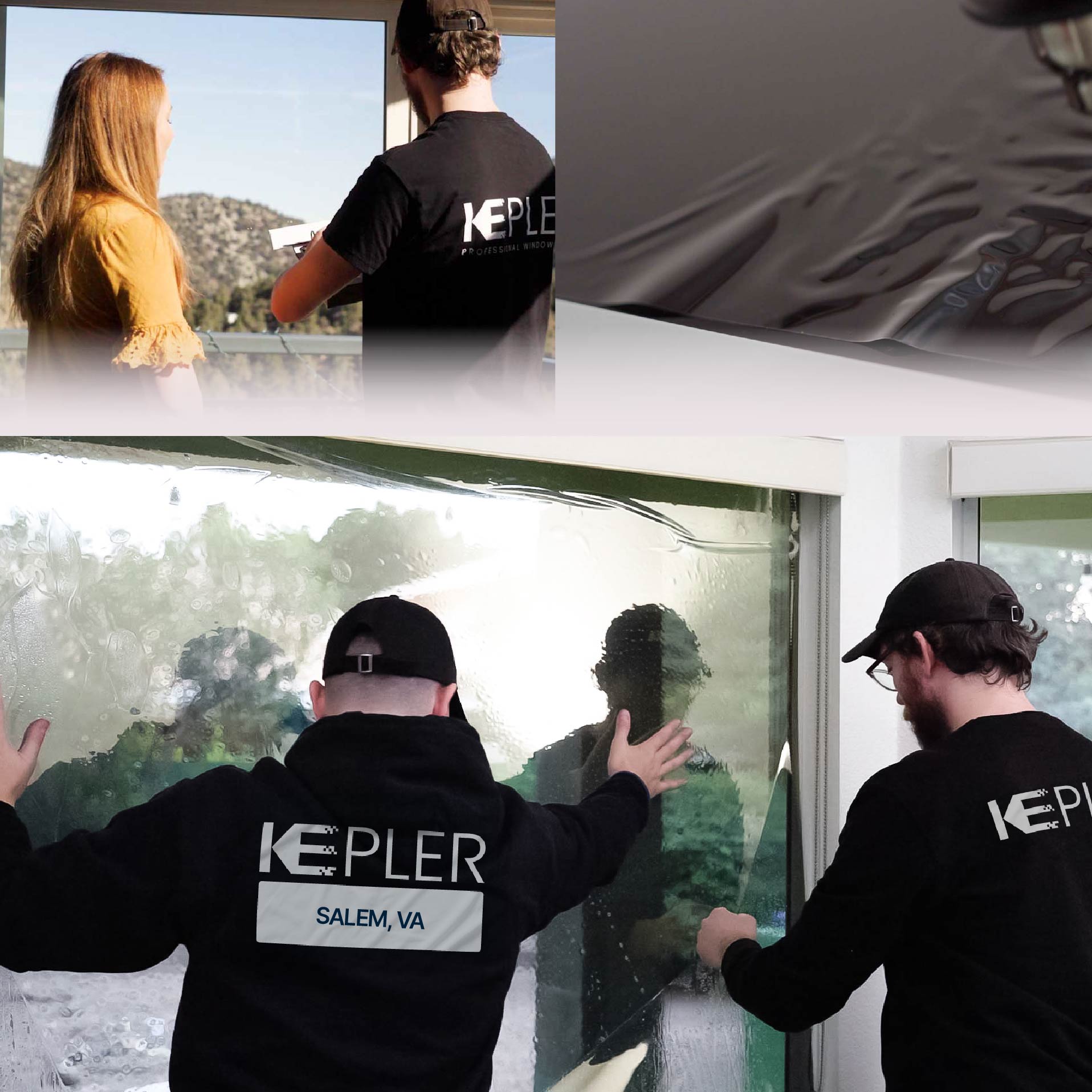 Kepler Specialist Performing Commercial Window Tinting in Salem Salem