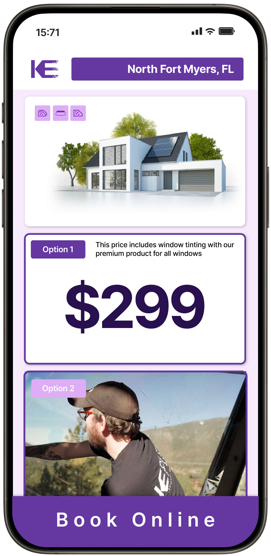 View Competitive Home Window Tinting Prices in North Fort Myers, Florida
