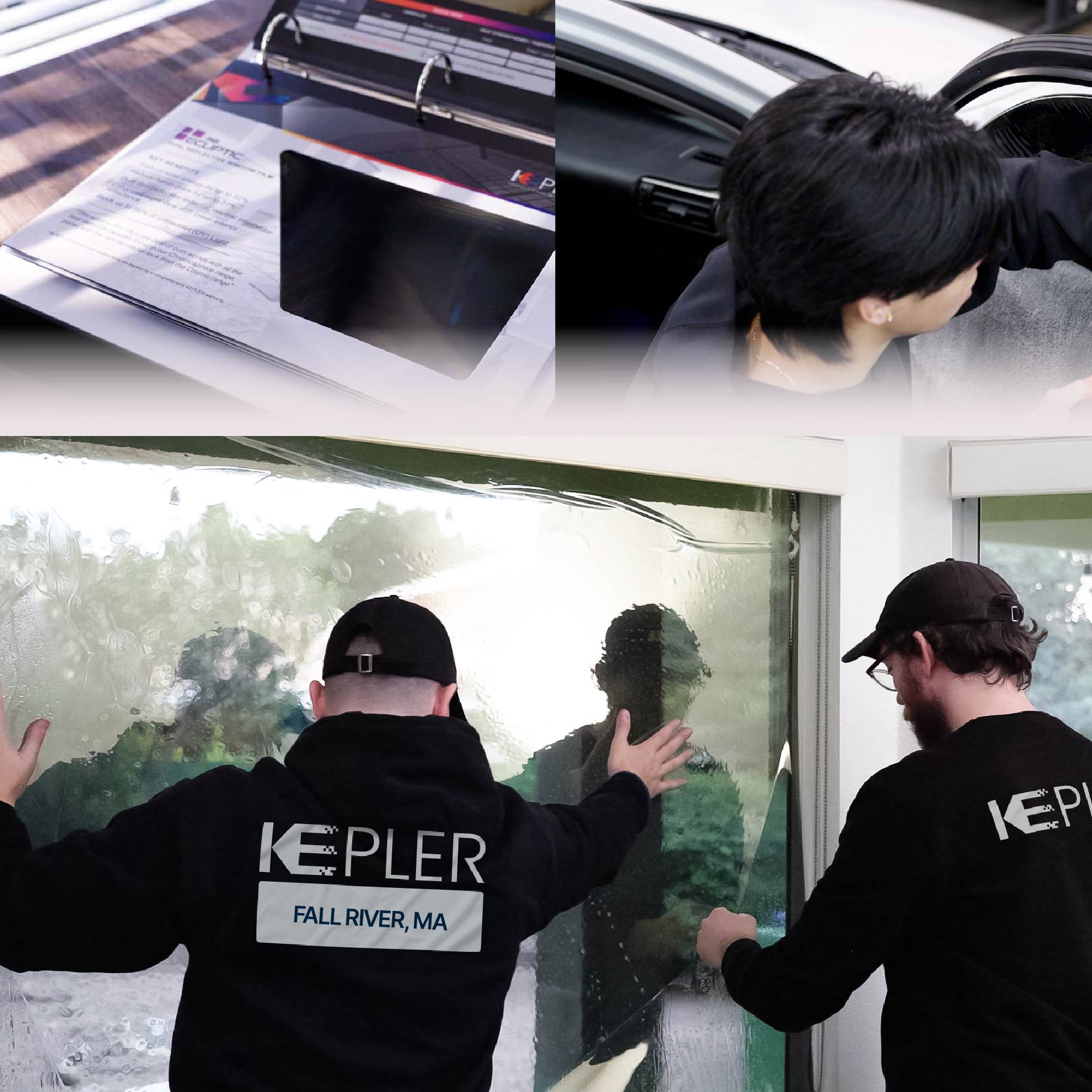 Kepler Specialist Performing Commercial Window Tinting in Fall River Fall River