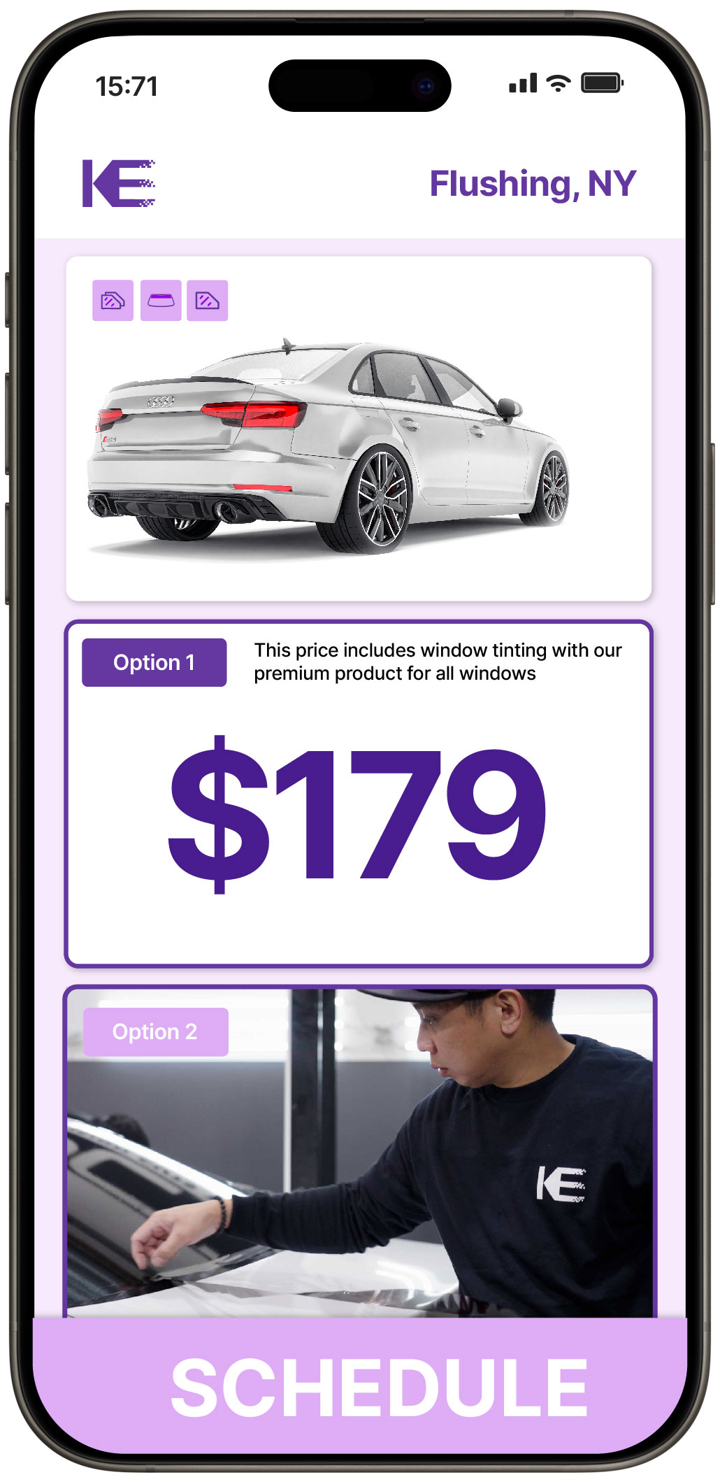 View Reasonable Car Window Tinting Rates in Flushing, New York