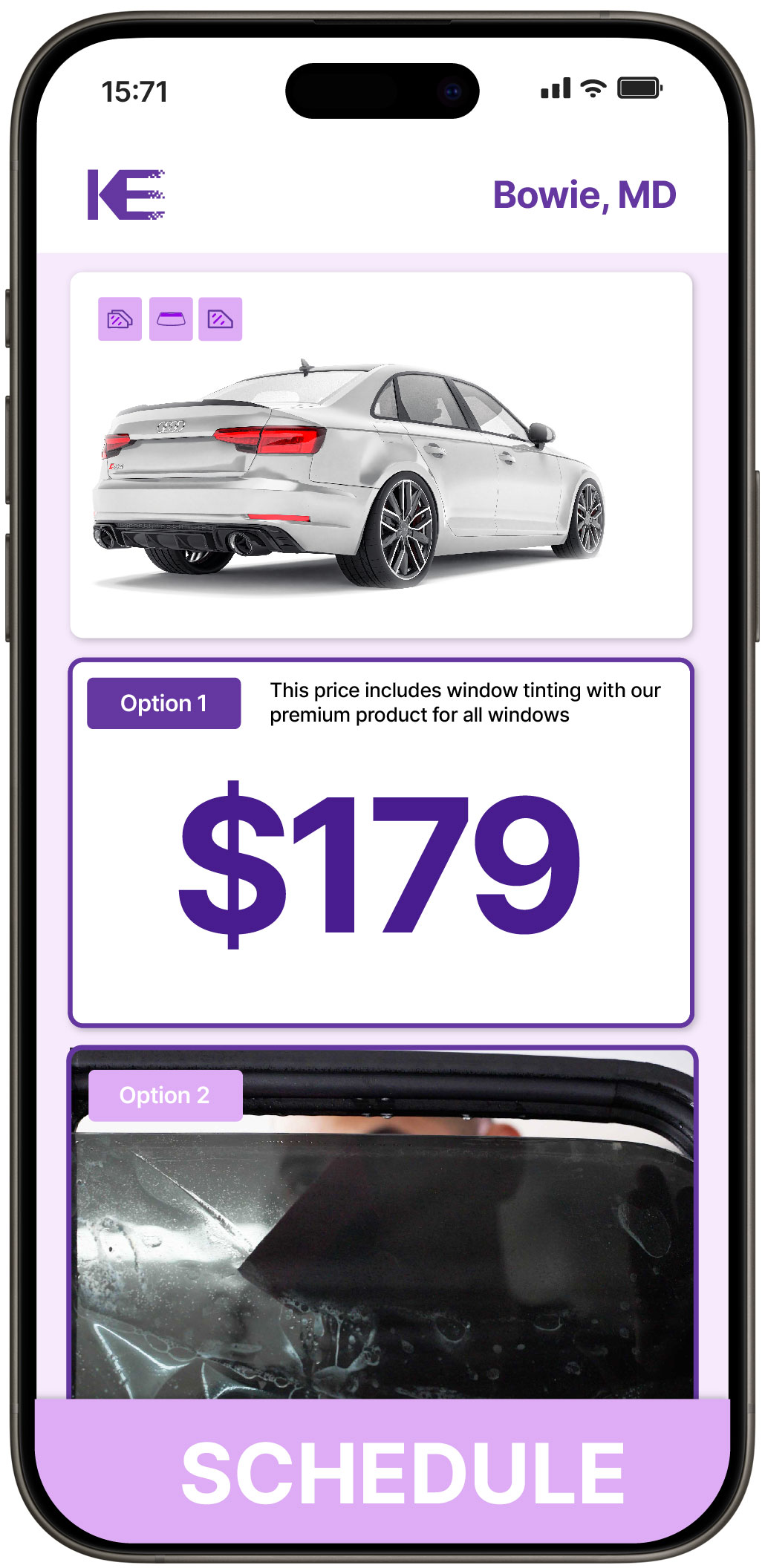 View Affordable Car Window Tinting Rates in Bowie, Maryland