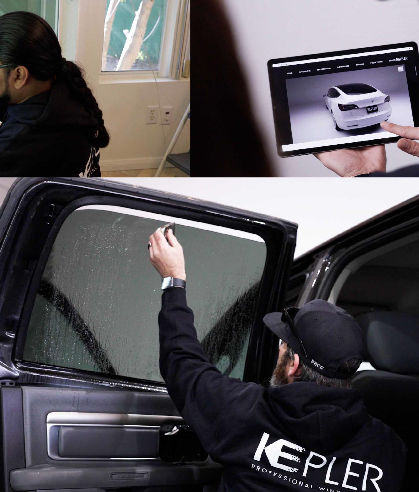 Kepler Window Tinting Specialists at Work in American Canyon, California