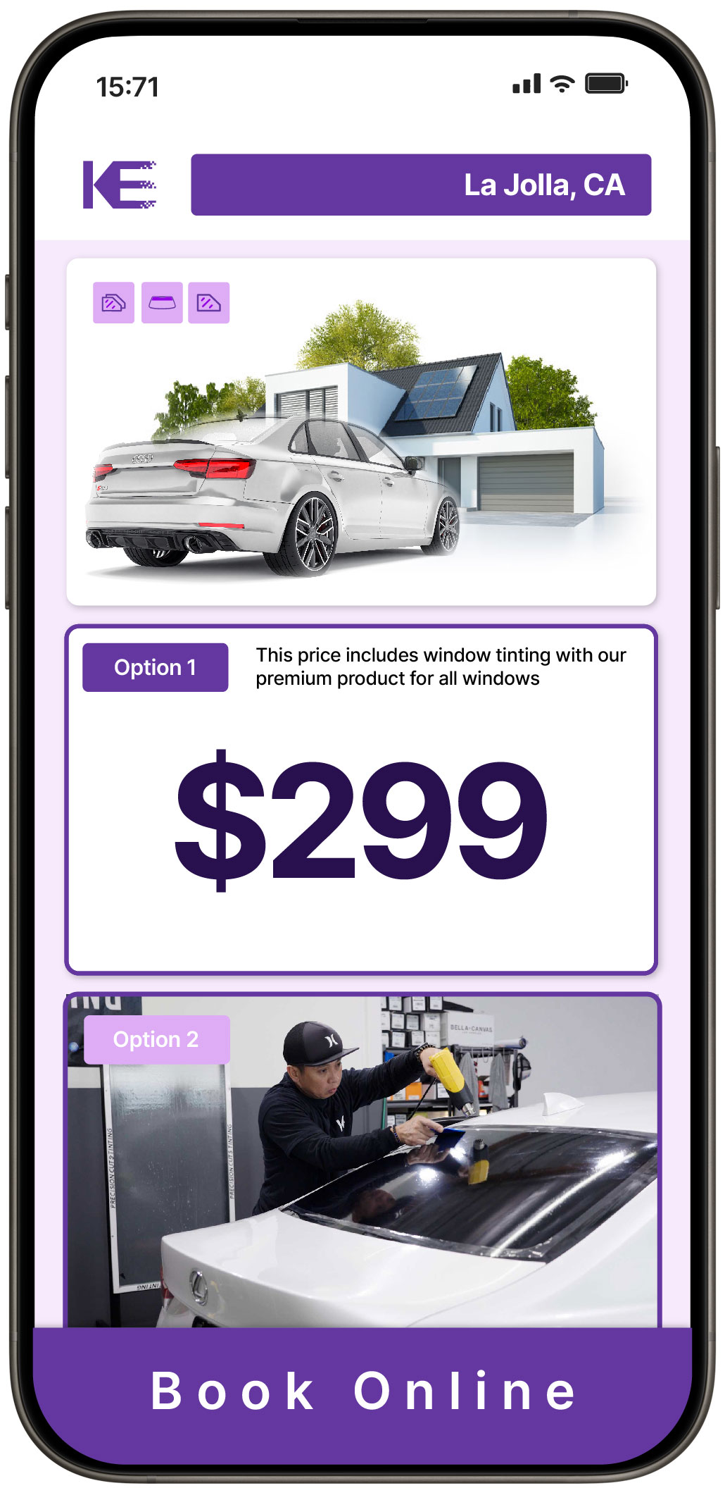 View Affordable Tesla Window Tinting Prices in Ceres, California
