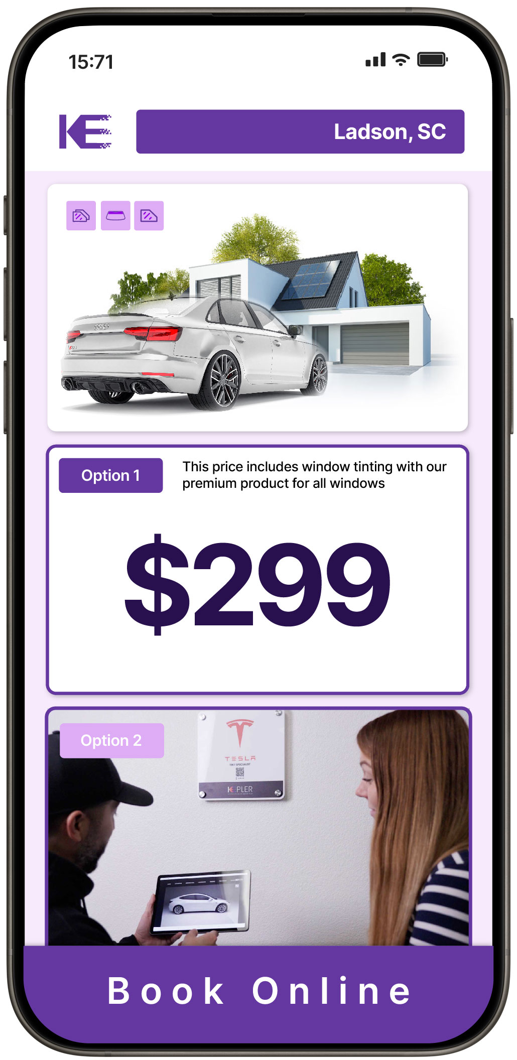 View Competitive Window Tinting Prices in Ladson, South Carolina