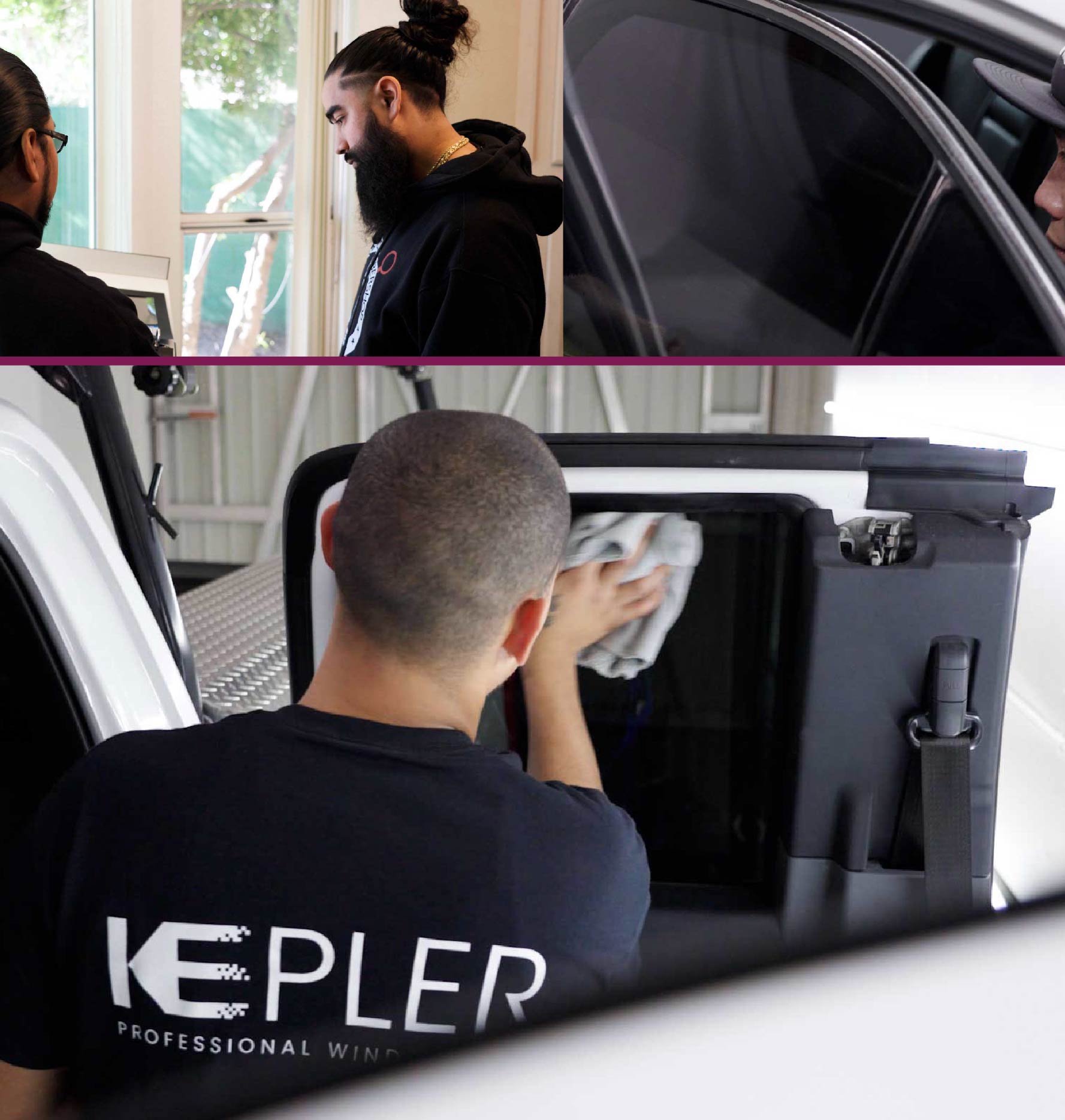 Kepler Dealer Installing Automotive Window Tint in Delaware