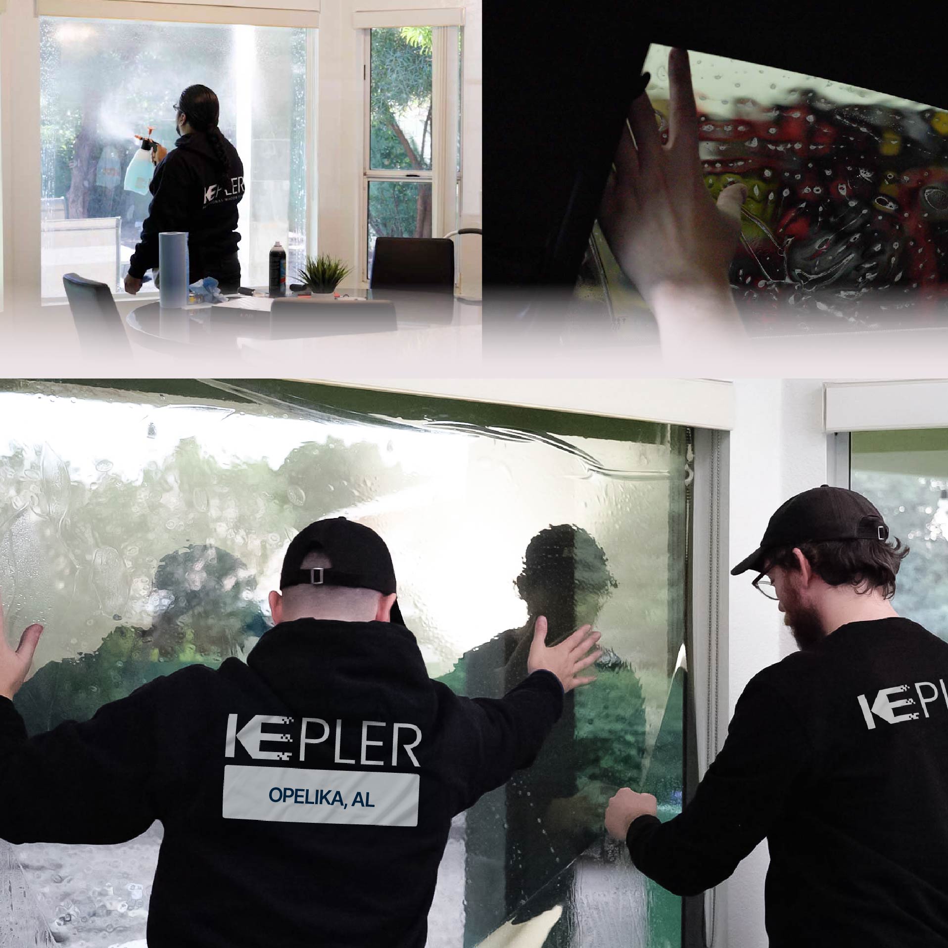 Kepler Specialist Performing Commercial Window Tinting in Opelika Opelika