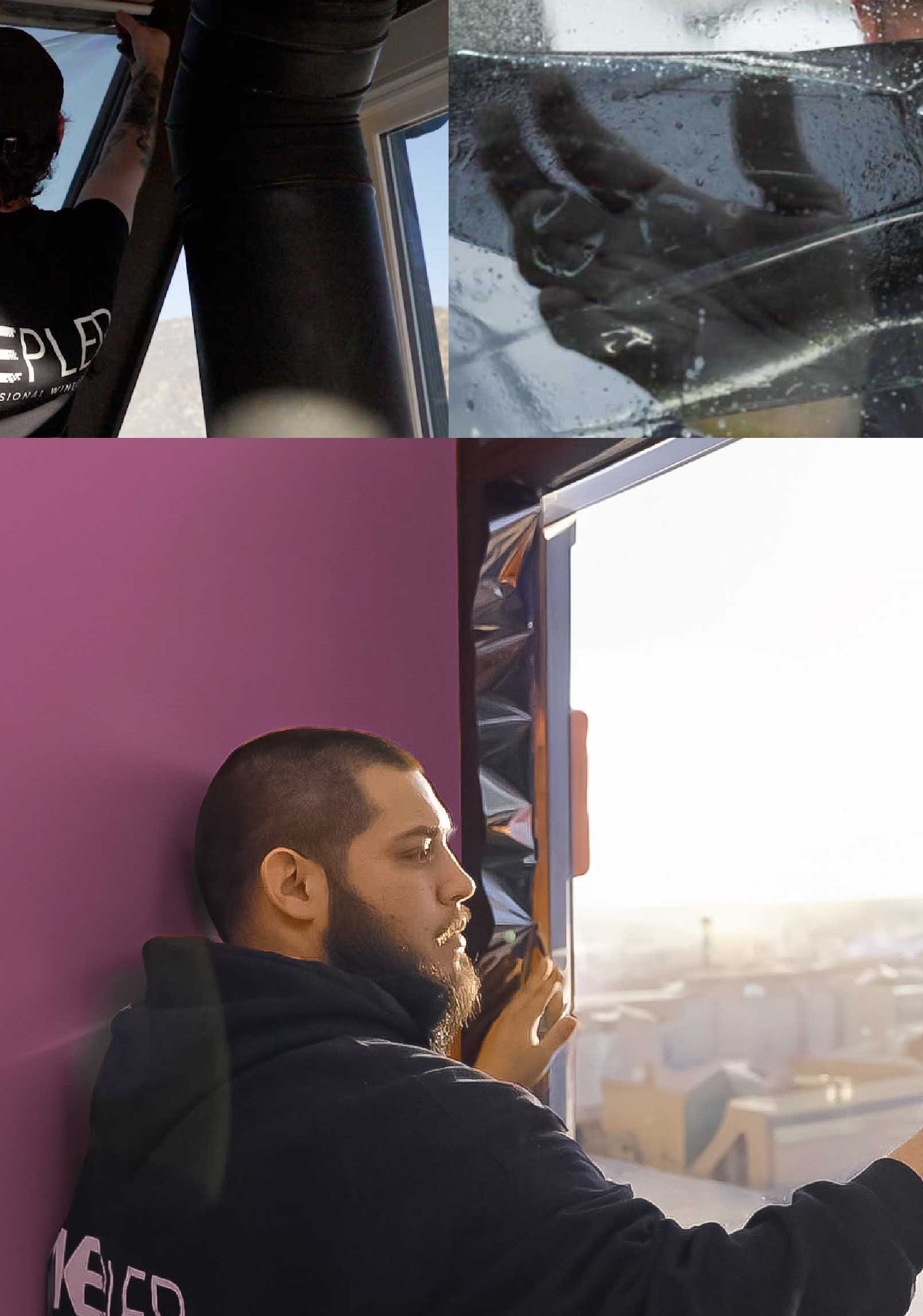 Kepler Specialist Installing Security Window Film in Coral Gables Florida