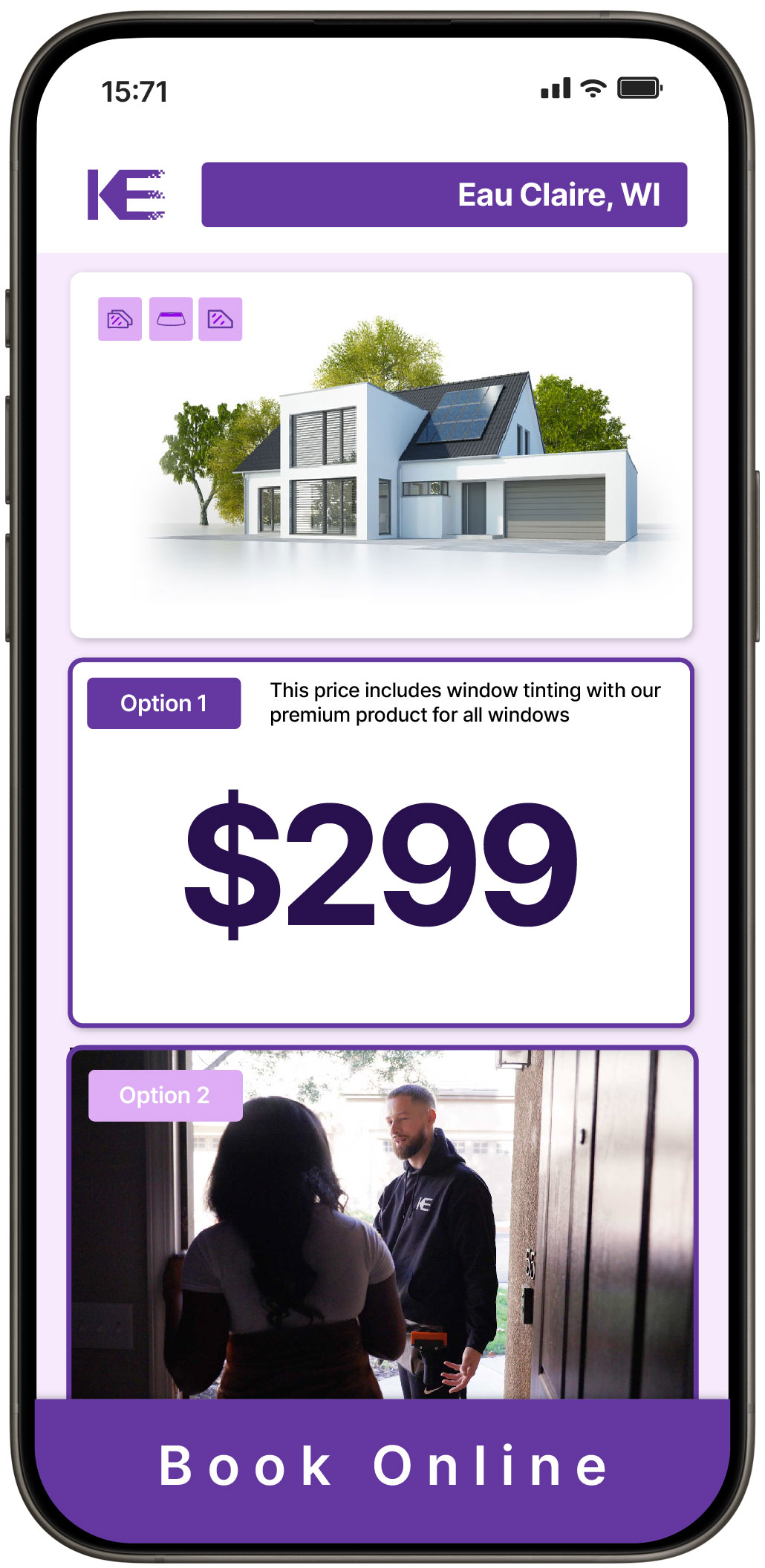 View Affordable Home Window Tinting Costs in Eau Claire, Wisconsin