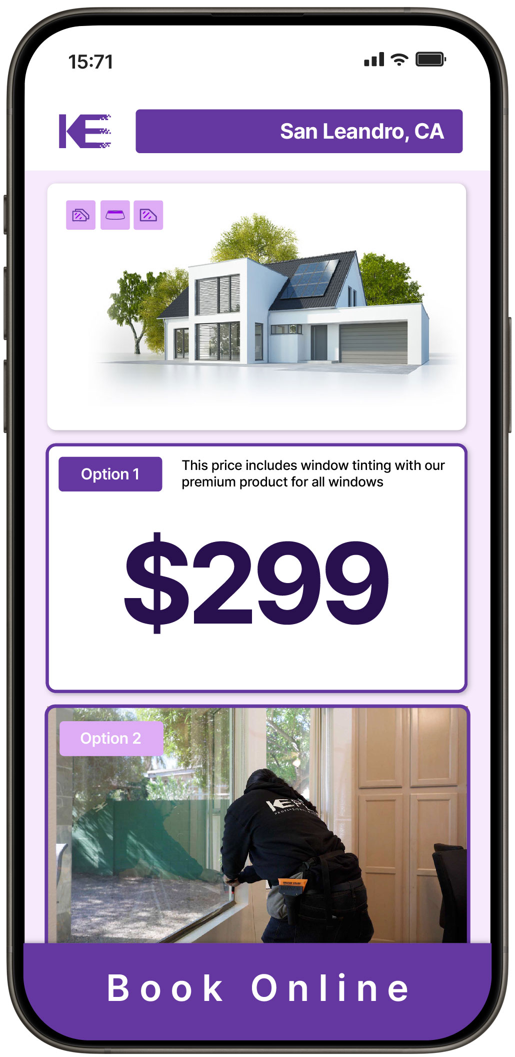 View Competitive Home Window Tinting Prices in San Leandro, California