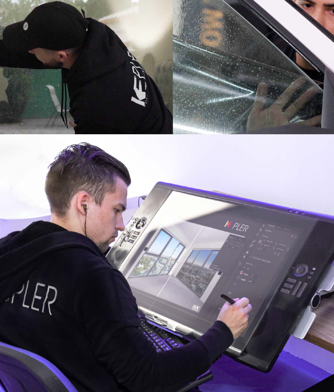 Kepler Specialist Performing Commercial Window Tinting in Yuma Yuma