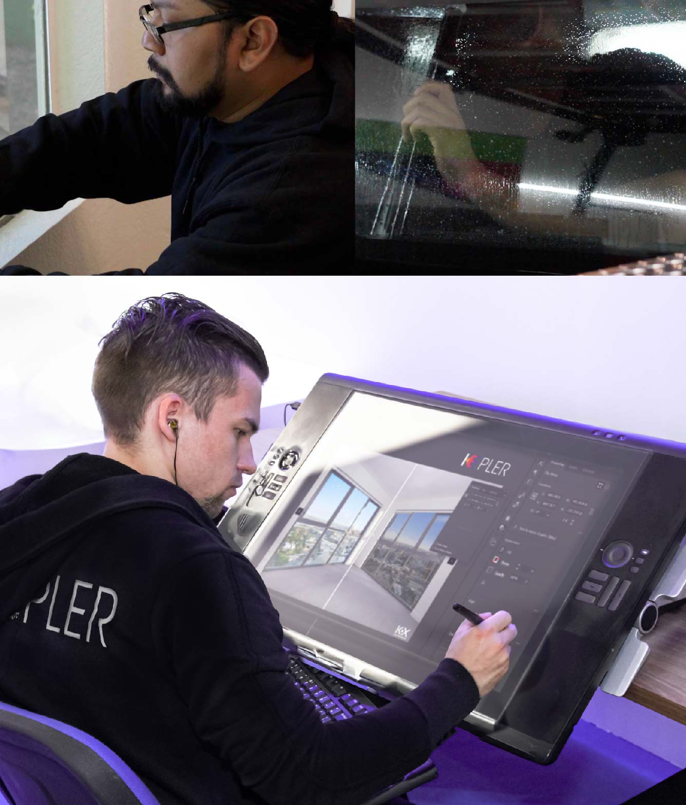 Kepler Specialist Performing Commercial Window Tinting in Charlottesville Charlottesville