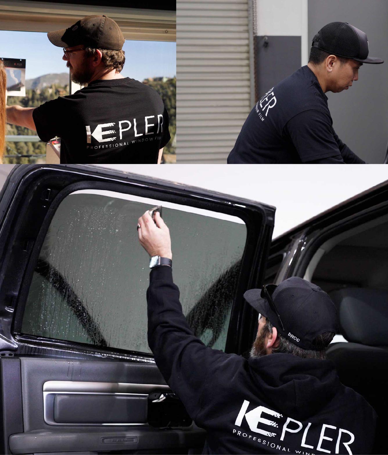 Kepler Window Tinting Specialists at Work in Ontario, California