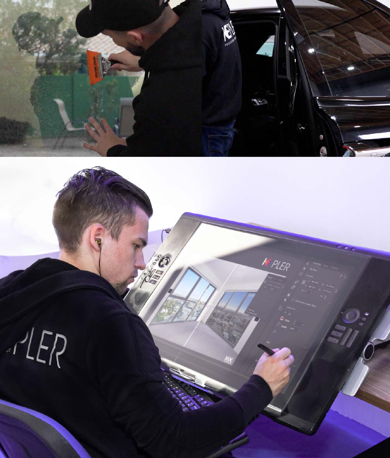Kepler Specialist Performing Commercial Window Tinting in Corsicana Corsicana