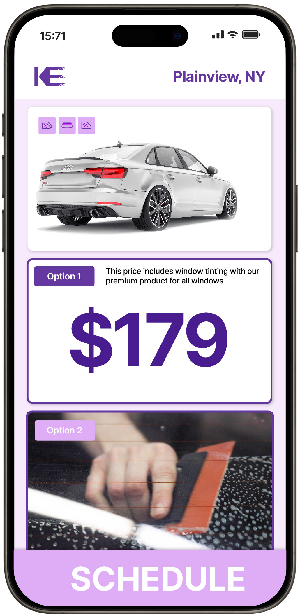 View Reasonable Car Window Tinting Prices in Plainview, New York