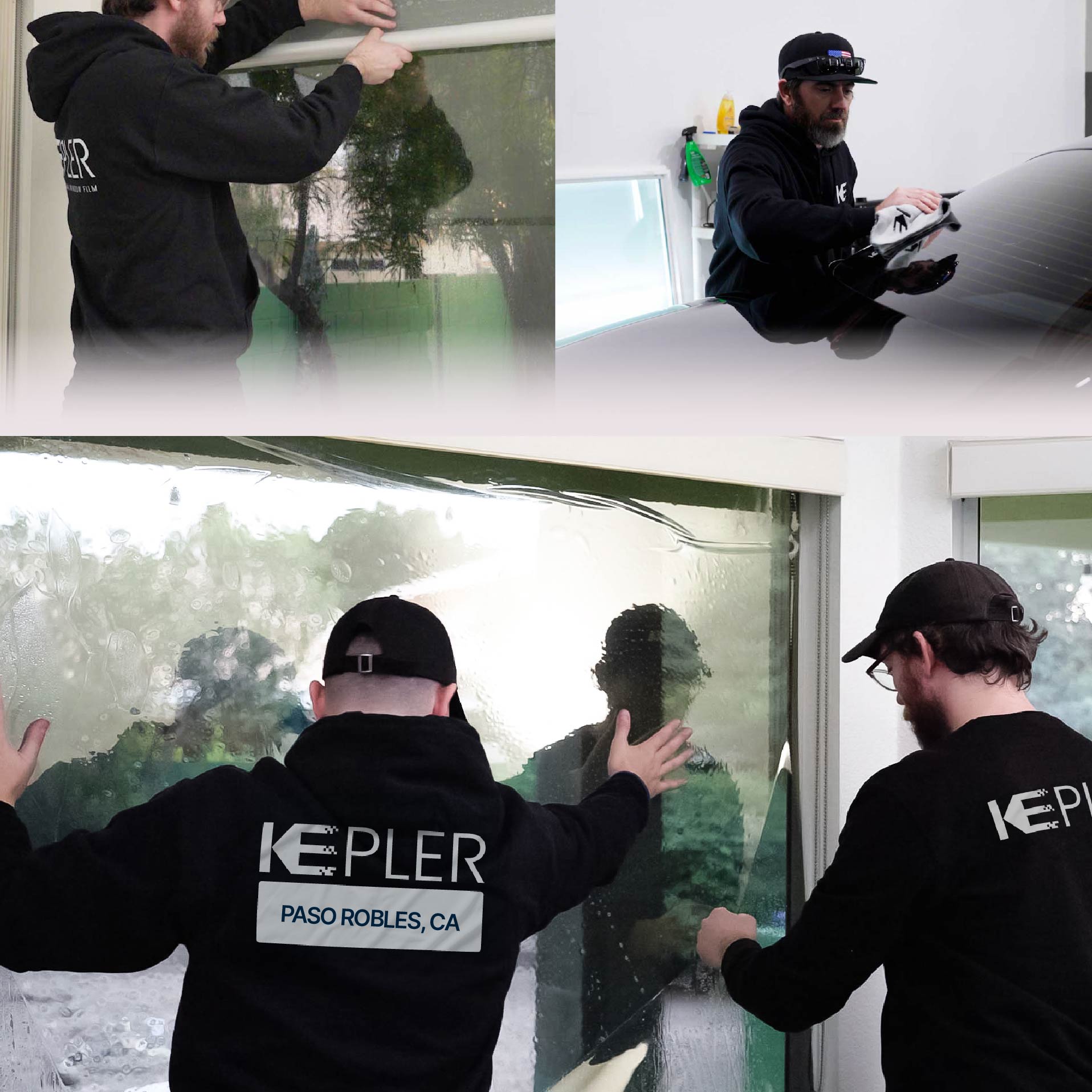 Kepler Specialist Performing Commercial Window Tinting in Paso Robles Paso Robles