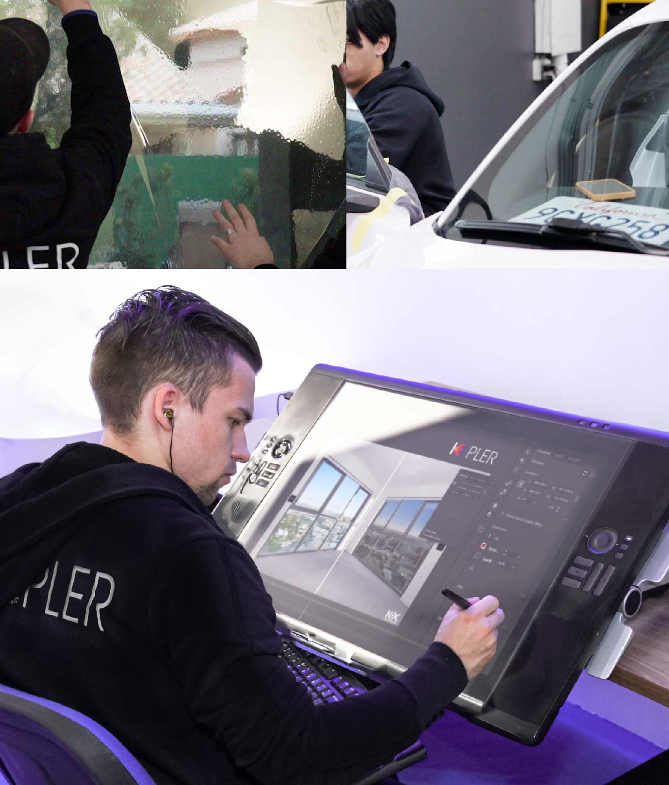 Kepler Specialist Performing Commercial Window Tinting in Bountiful Bountiful