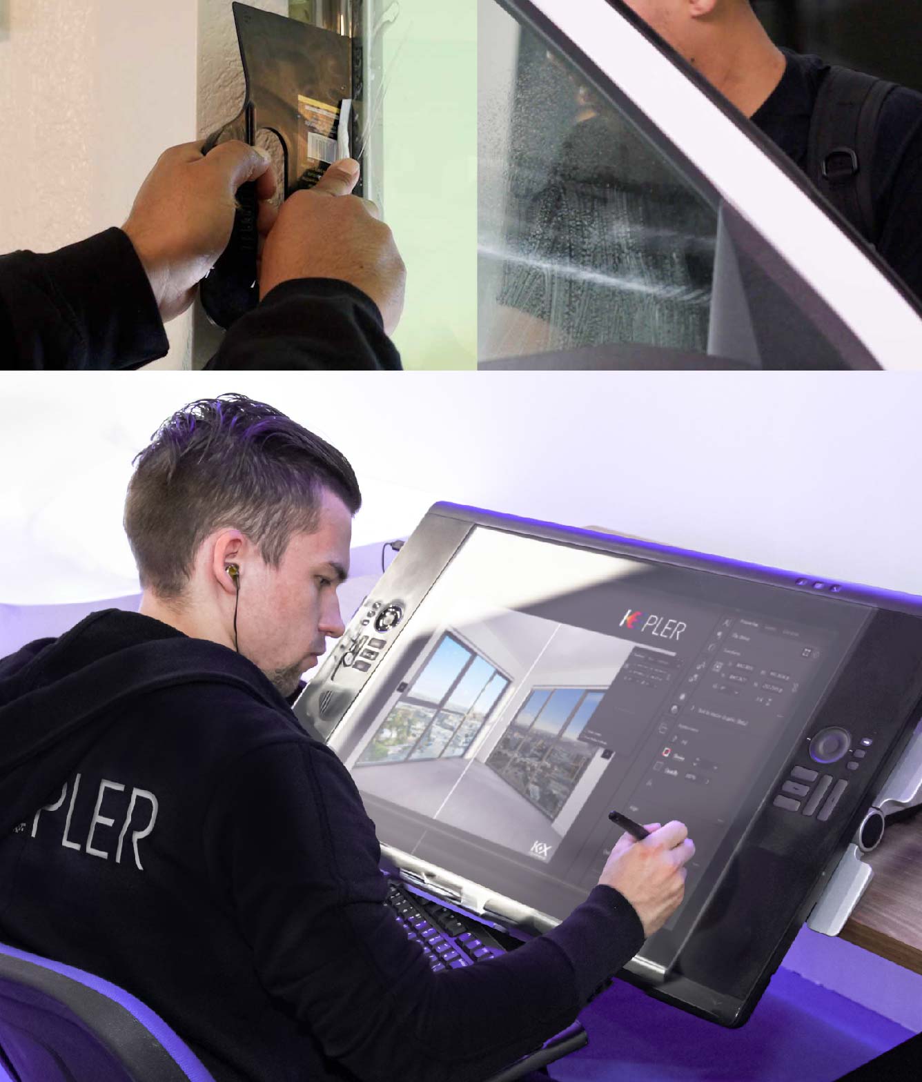 Kepler Specialist Performing Commercial Window Tinting in Ukiah Ukiah