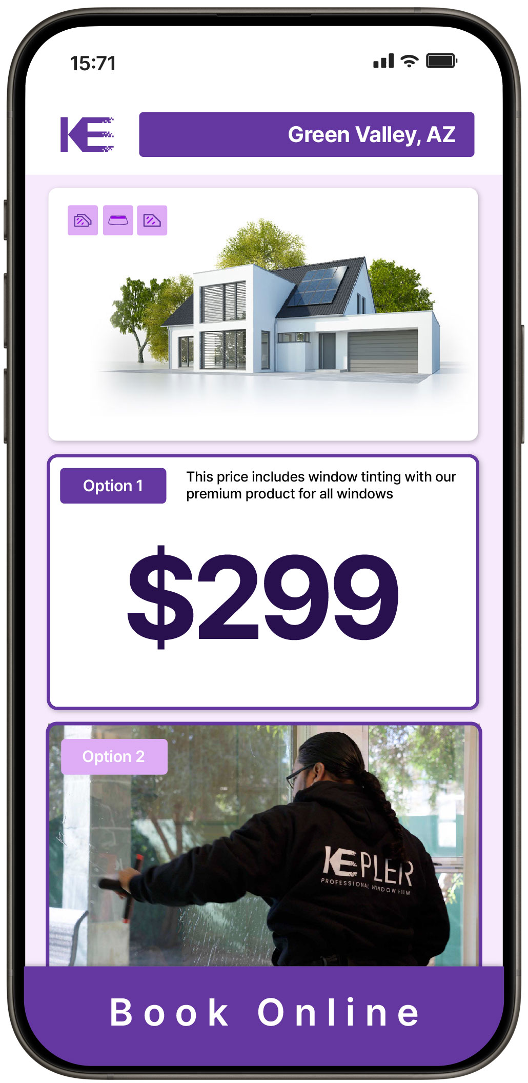 View Affordable Home Window Tinting Rates in Green Valley, Arizona