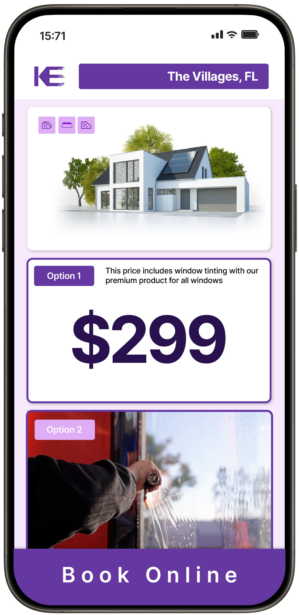 View Affordable Home Window Tinting Prices in The Villages, Florida