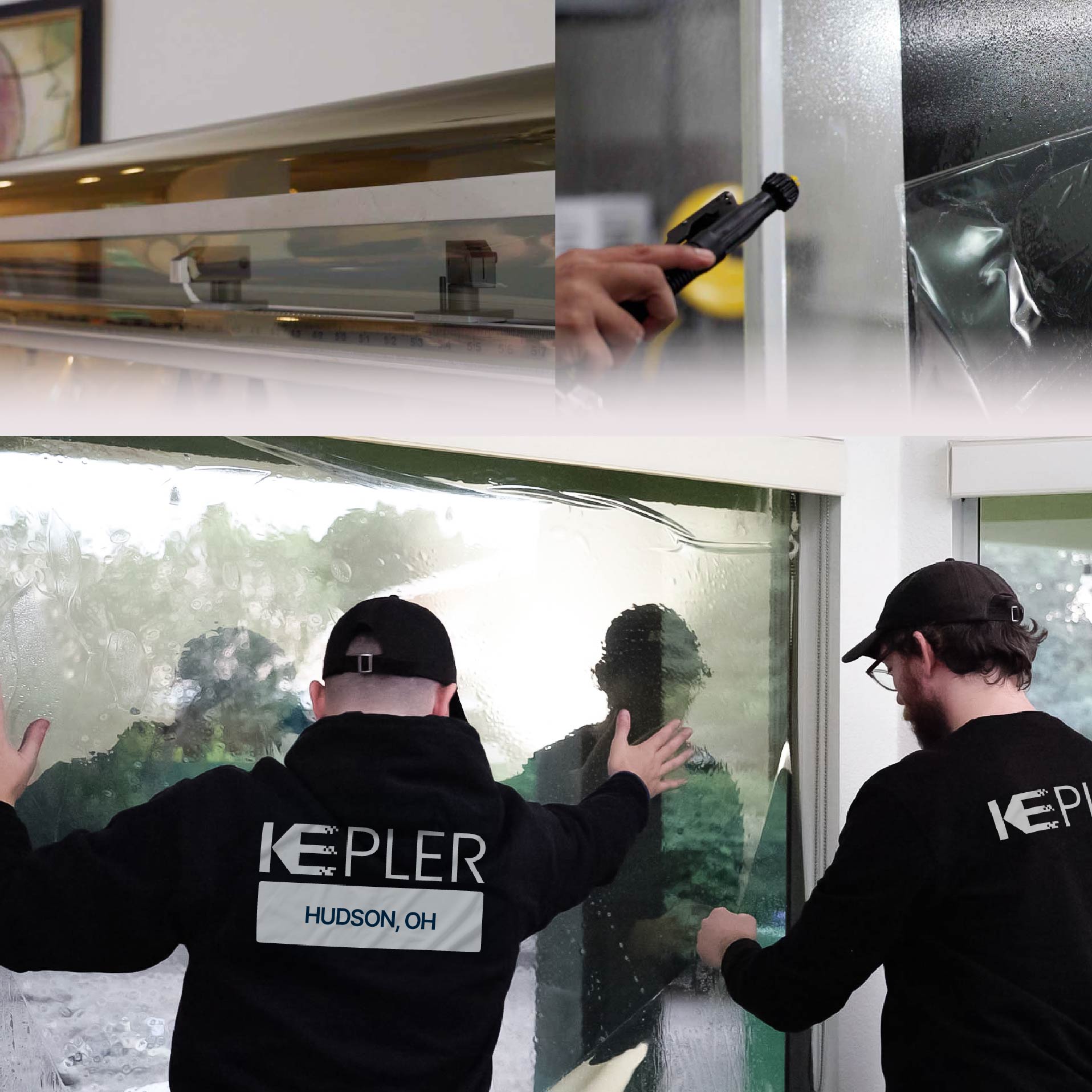 Kepler Specialist Performing Commercial Window Tinting in Hudson Hudson