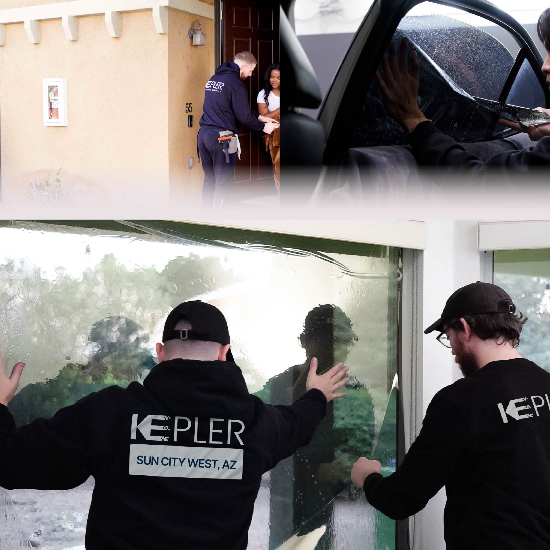 Kepler Specialist Performing Commercial Window Tinting in Sun City West Sun City West