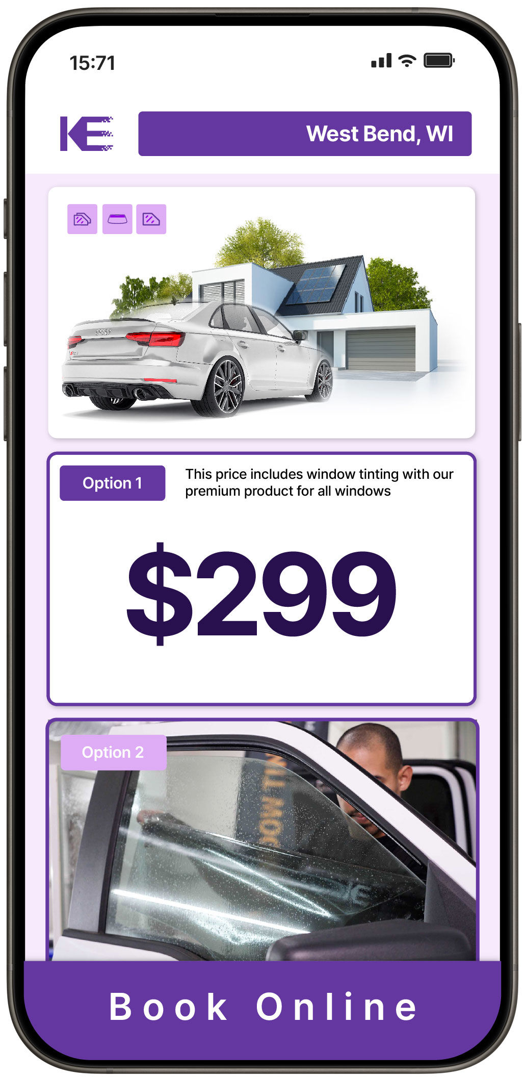 View Affordable Tesla Window Tinting Costs in Beloit, Wisconsin