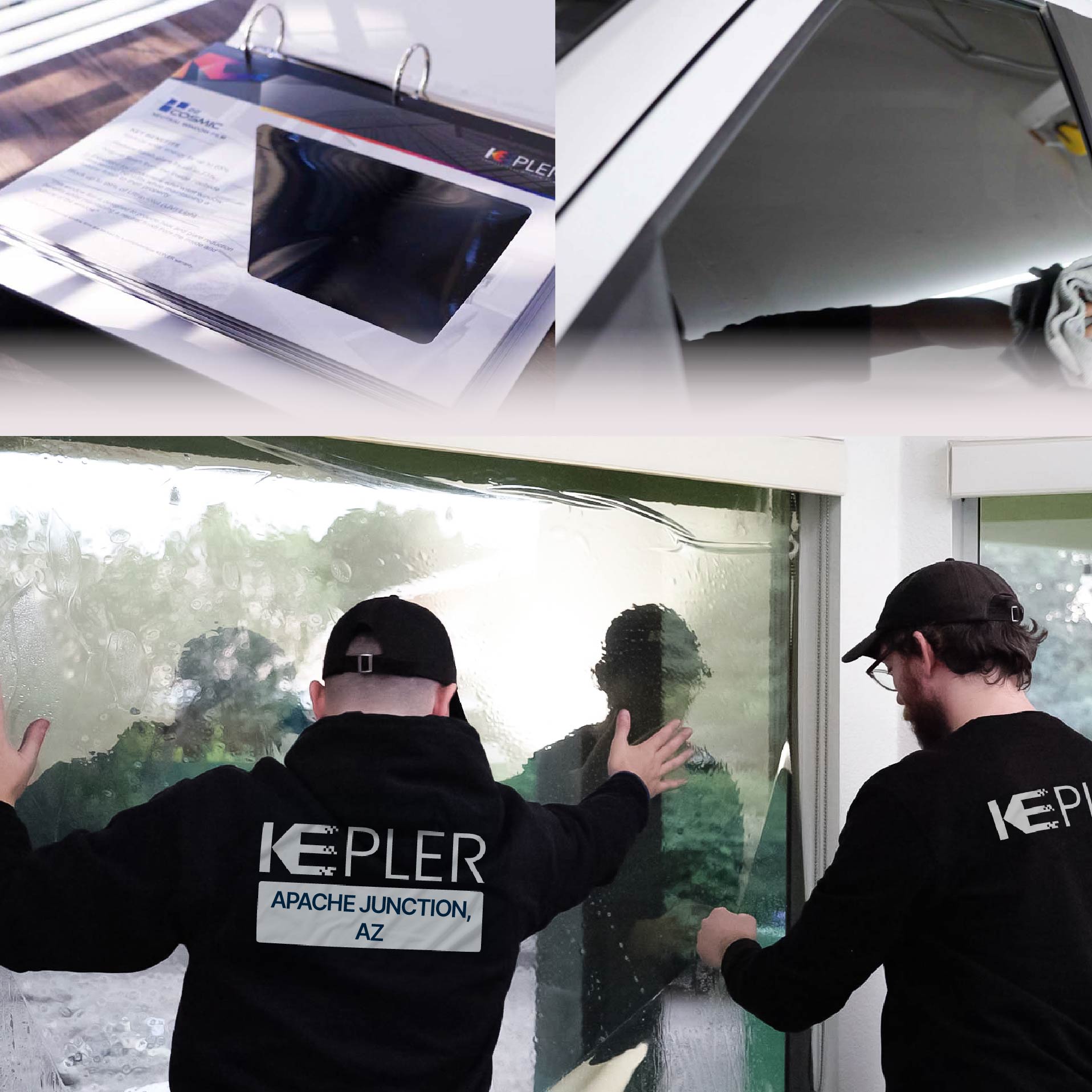 Kepler Specialist Performing Commercial Window Tinting in Apache Junction Apache Junction